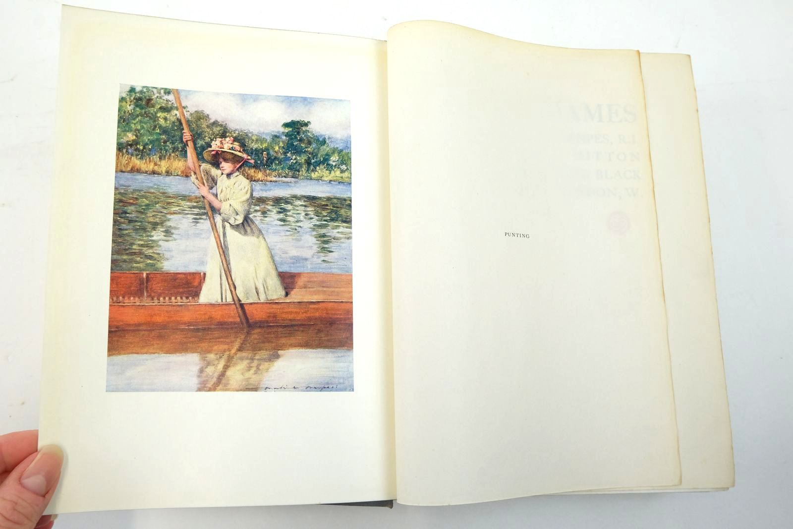 Photo of THE THAMES written by Mitton, G.E. illustrated by Menpes, Mortimer published by A. & C. Black (STOCK CODE: 2137559)  for sale by Stella & Rose's Books