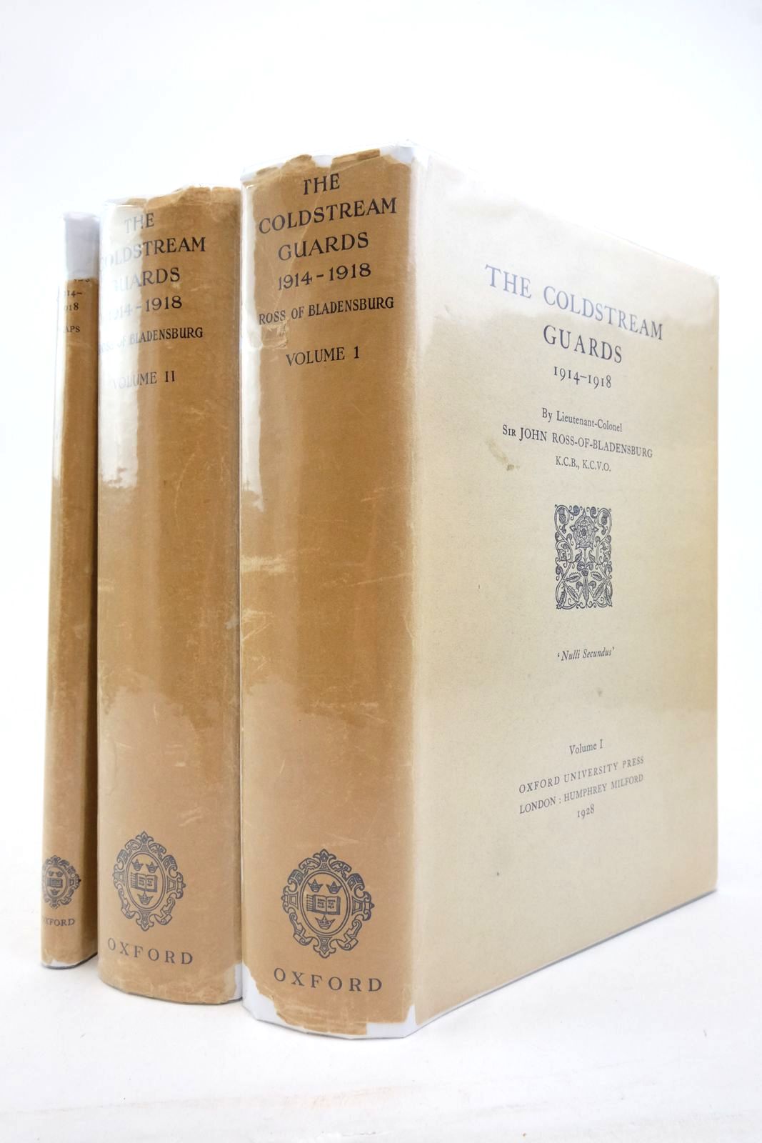 Photo of THE COLDSTREAM GUARDS 1914-1918 (3 VOLUMES) written by Ross-Of, published by Oxford University Press, Humphrey Milford (STOCK CODE: 2137731)  for sale by Stella & Rose's Books