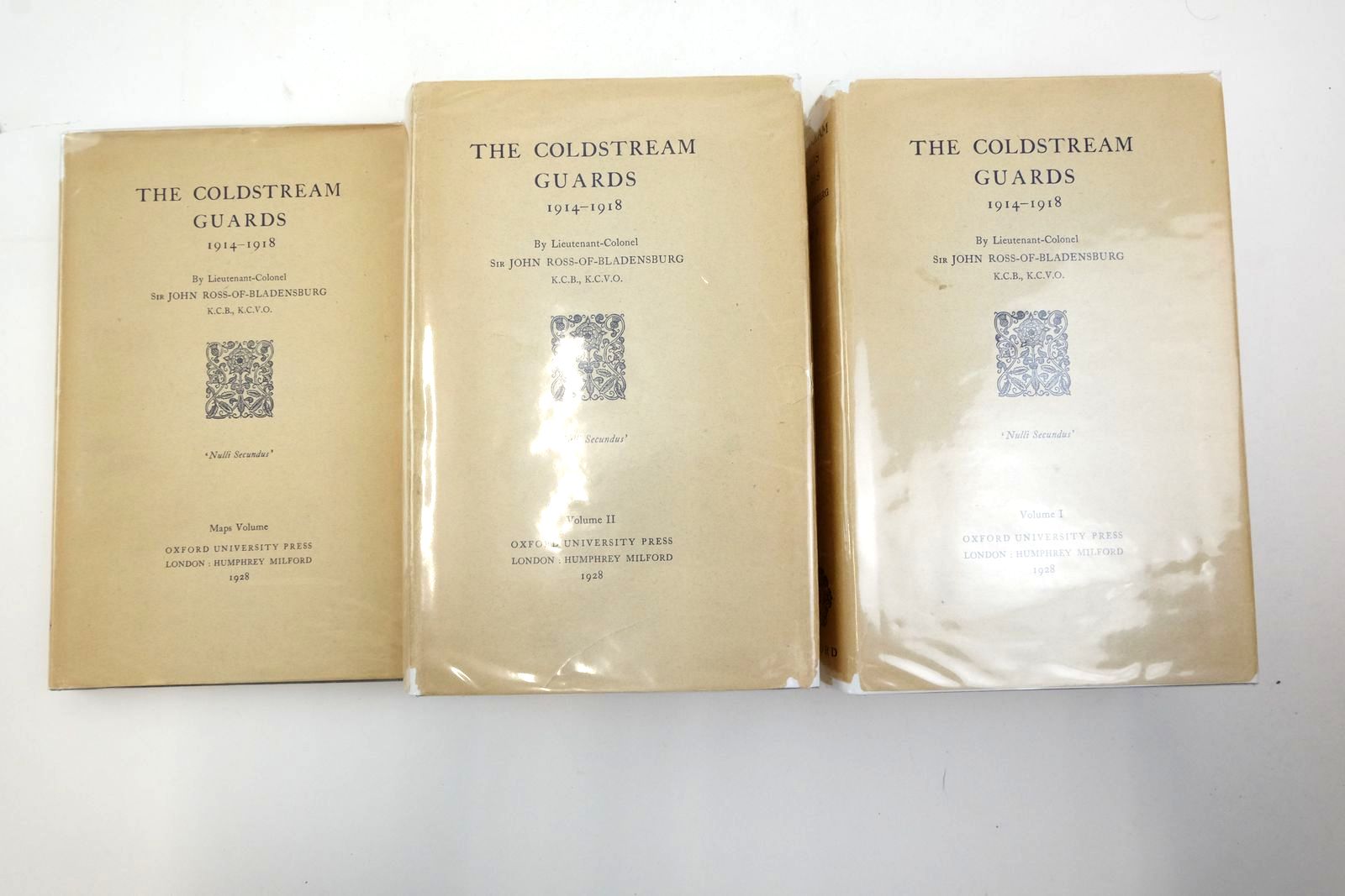 Photo of THE COLDSTREAM GUARDS 1914-1918 (3 VOLUMES) written by Ross-Of, published by Oxford University Press, Humphrey Milford (STOCK CODE: 2137731)  for sale by Stella & Rose's Books