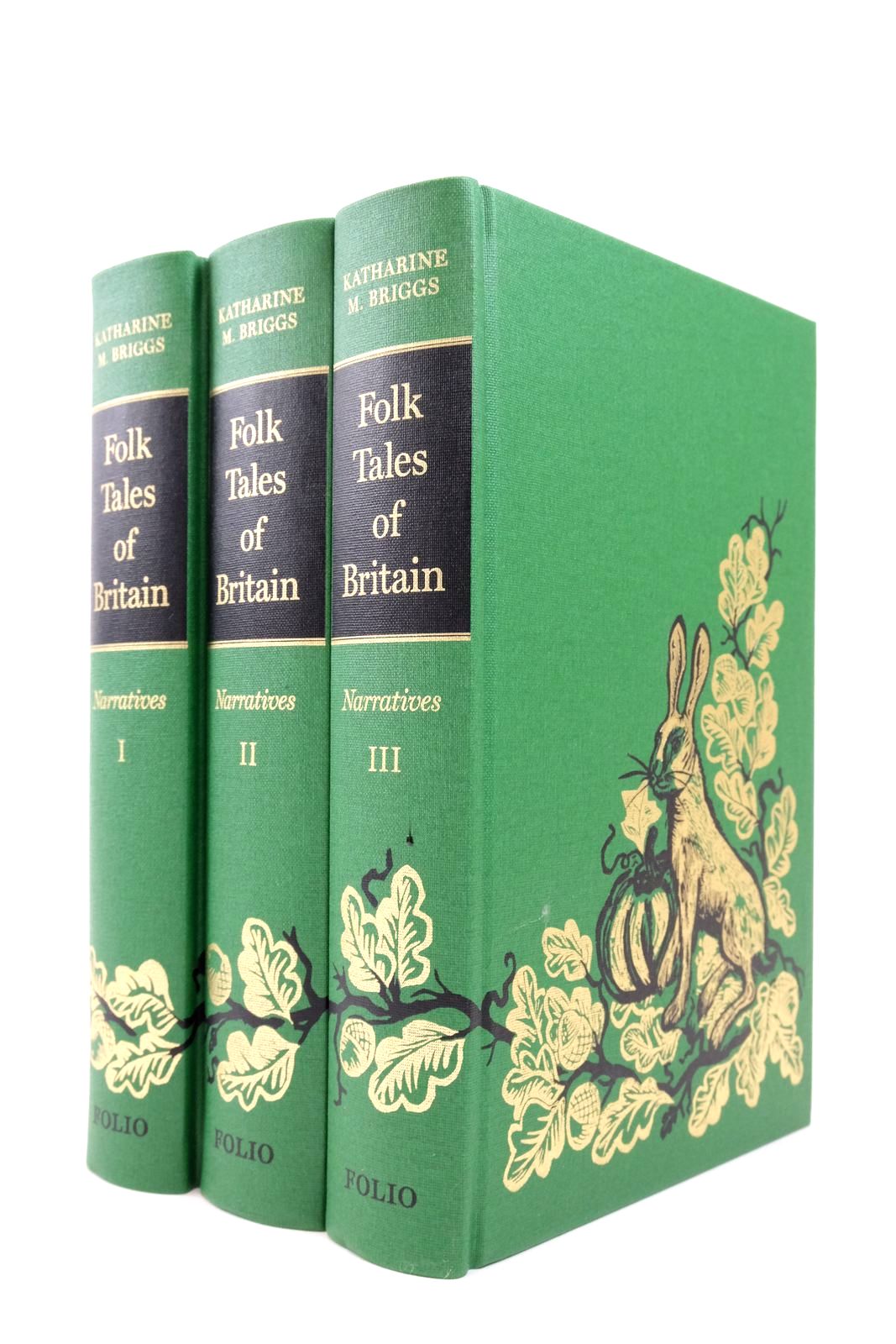 Photo of FOLK TALES OF BRITAIN NARRATIVES (3 VOLUMES) written by Briggs, Katharine M. illustrated by Firmin, Hannah
Firmin, Peter
Melinsky, Clare published by Folio Society (STOCK CODE: 2137768)  for sale by Stella & Rose's Books
