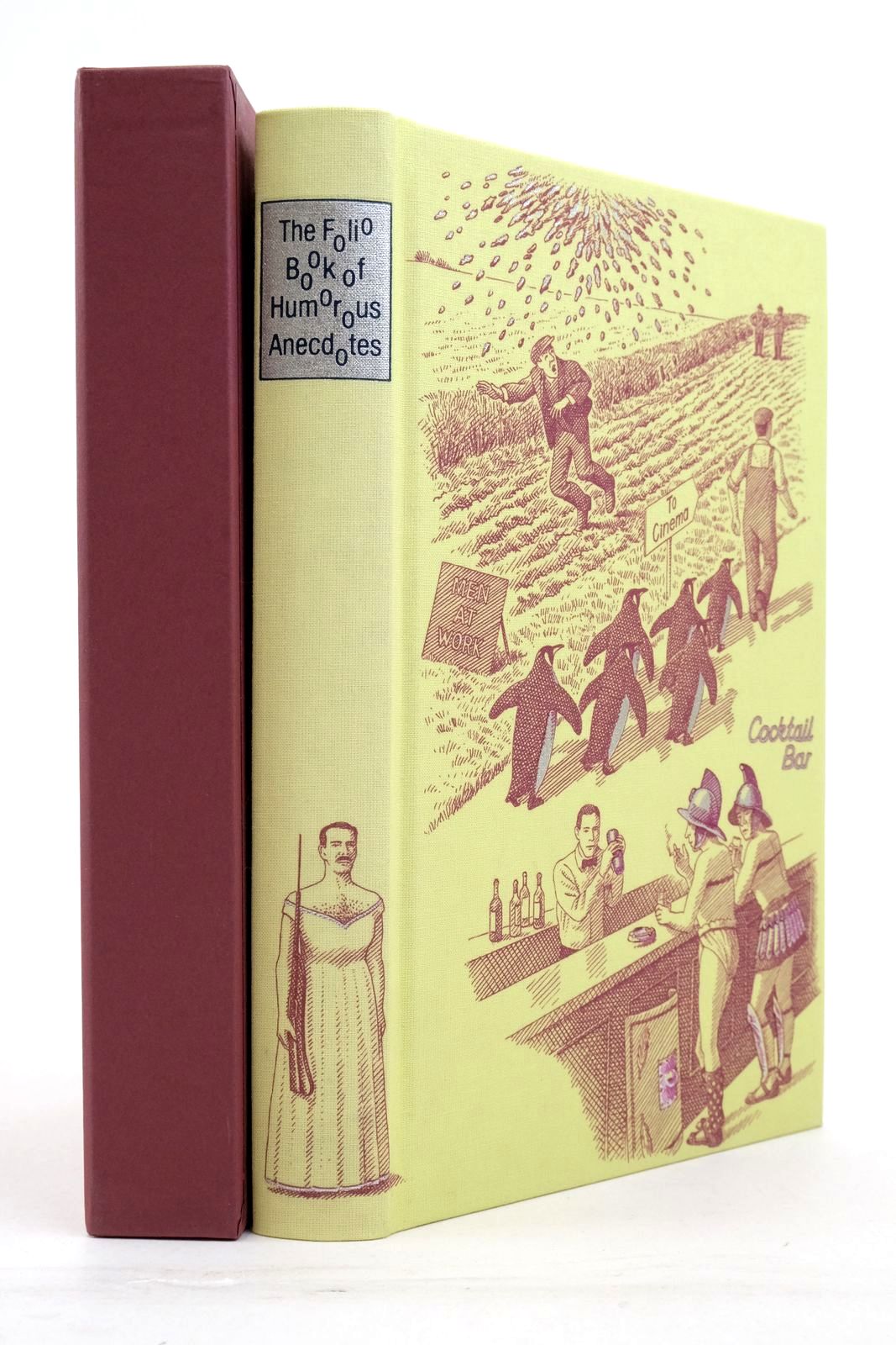 Photo of THE FOLIO BOOK OF HUMOROUS ANECDOTES written by Leeson, Edward illustrated by Hardcastle, Nick published by Folio Society (STOCK CODE: 2137871)  for sale by Stella & Rose's Books