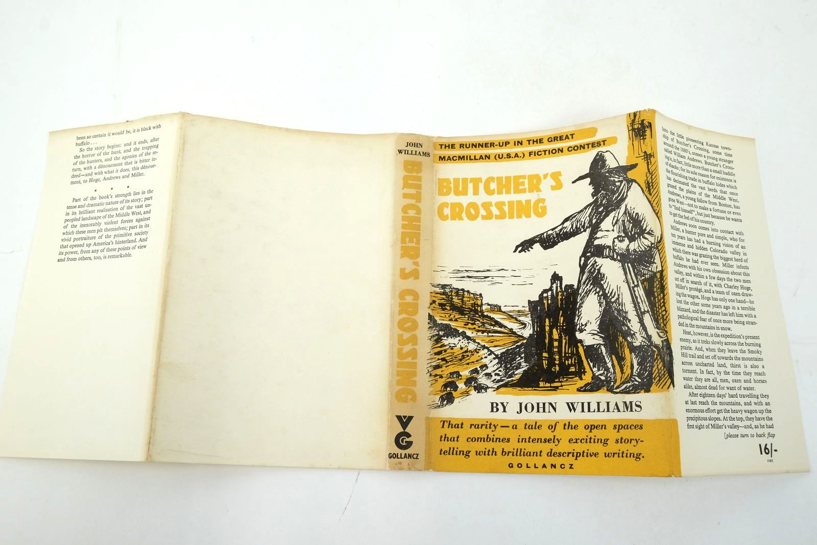 Photo of BUTCHER'S CROSSING written by Williams, John published by Victor Gollancz Ltd. (STOCK CODE: 2137914)  for sale by Stella & Rose's Books
