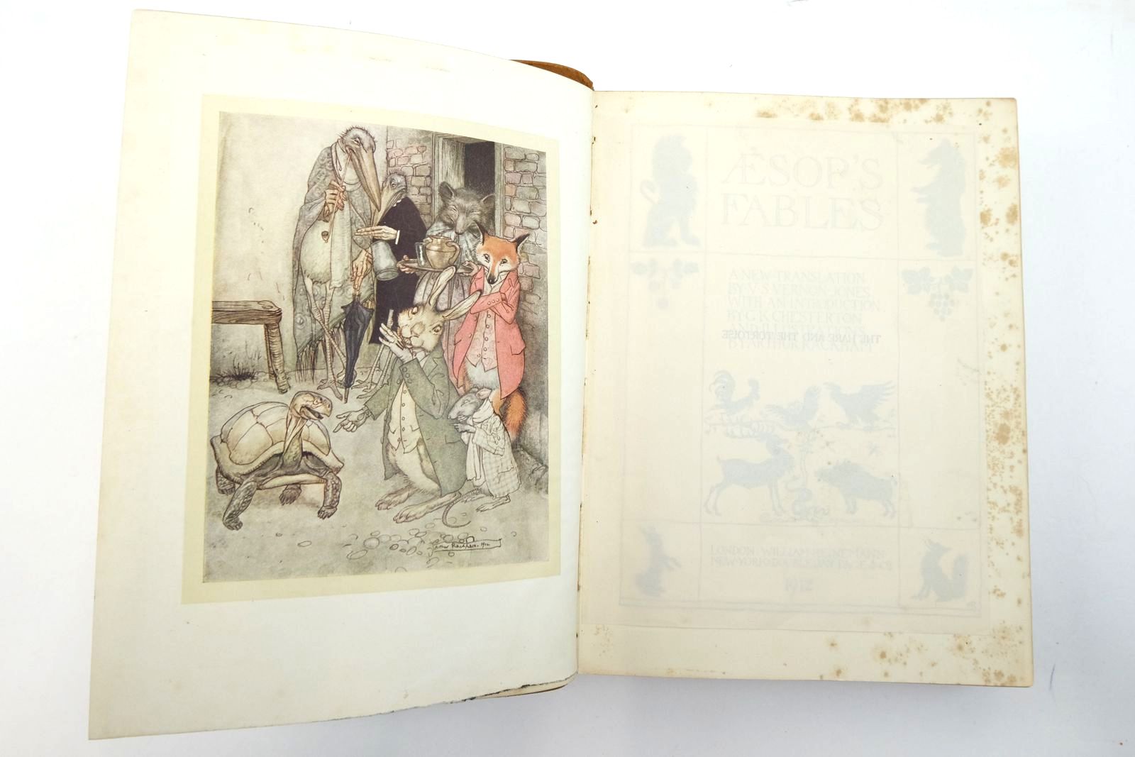 Photo of AESOP'S FABLES written by Aesop,
Jones, V.S. Vernon illustrated by Rackham, Arthur published by William Heinemann (STOCK CODE: 2137922)  for sale by Stella & Rose's Books