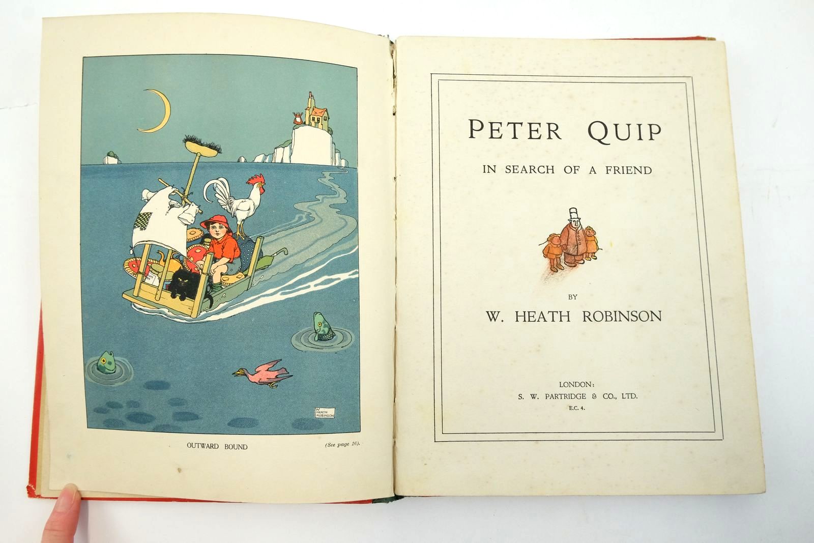 Photo of PETER QUIP IN SEARCH OF A FRIEND written by Robinson, W. Heath illustrated by Robinson, W. Heath published by S.W. Partridge & Co. Ltd. (STOCK CODE: 2137923)  for sale by Stella & Rose's Books