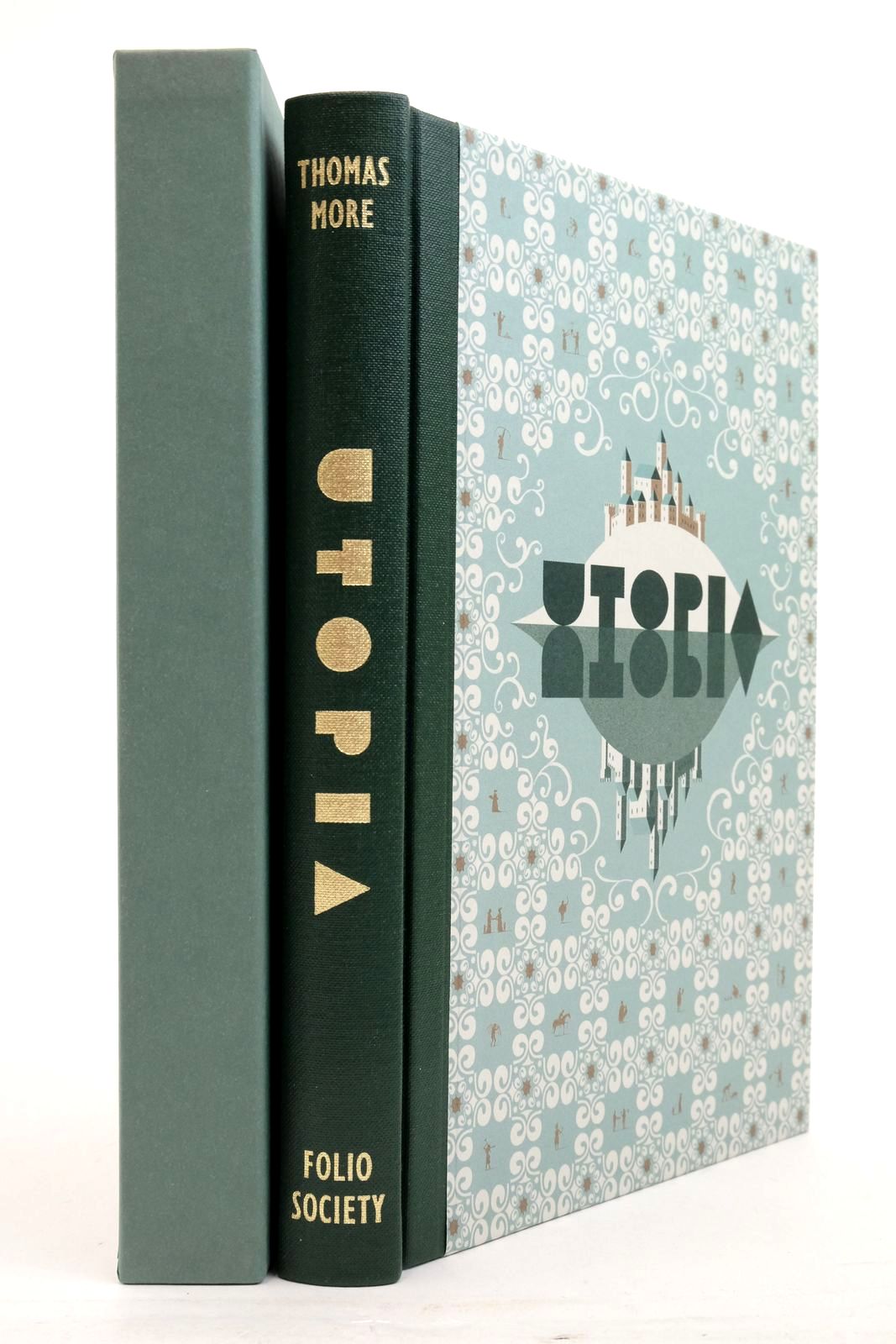 Photo of UTOPIA written by More, Thomas Ackroyd, Peter illustrated by Simpson, Adam published by Folio Society (STOCK CODE: 2138113)  for sale by Stella & Rose's Books