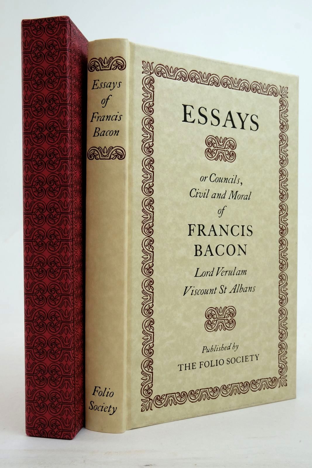 Photo of FRANCIS BACON ESSAYS OR COUNSELS, CIVIL AND MORAL- Stock Number: 2138234