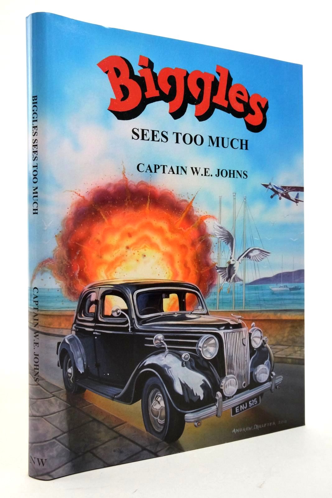 Photo of BIGGLES SEES TOO MUCH written by Johns, W.E. illustrated by Skilleter, Andrew published by Norman Wright (STOCK CODE: 2138313)  for sale by Stella & Rose's Books