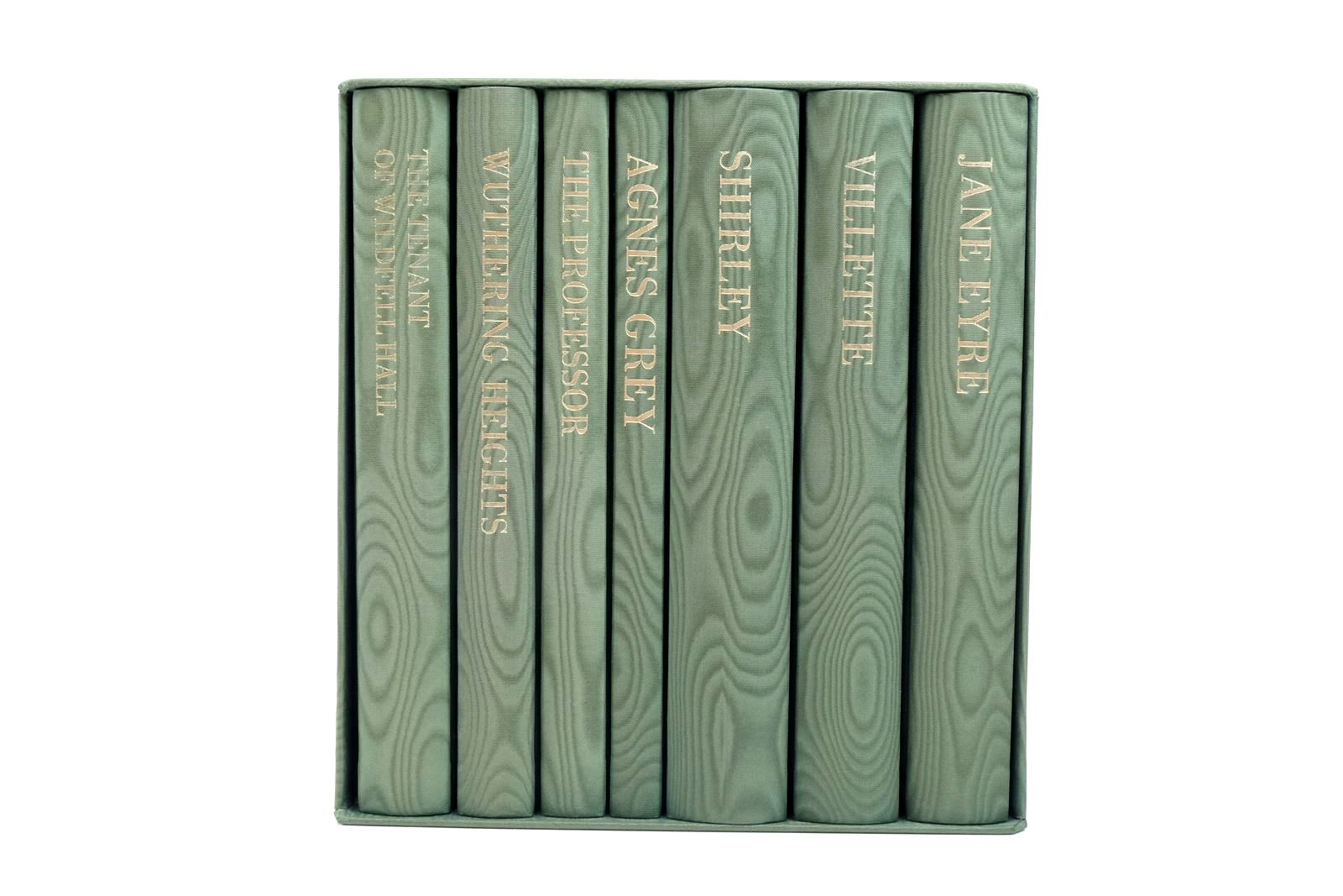 Photo of CHARLOTTE, EMILY & ANNE BRONTE THE COMPLETE NOVELS (7 VOLUMES) written by Bronte, Charlotte
Bronte, Emily
Bronte, Anne illustrated by Forster, Peter
Brockway, Harry
Stephens, Ian
et al.,  published by Folio Society (STOCK CODE: 2138404)  for sale by Stella & Rose's Books