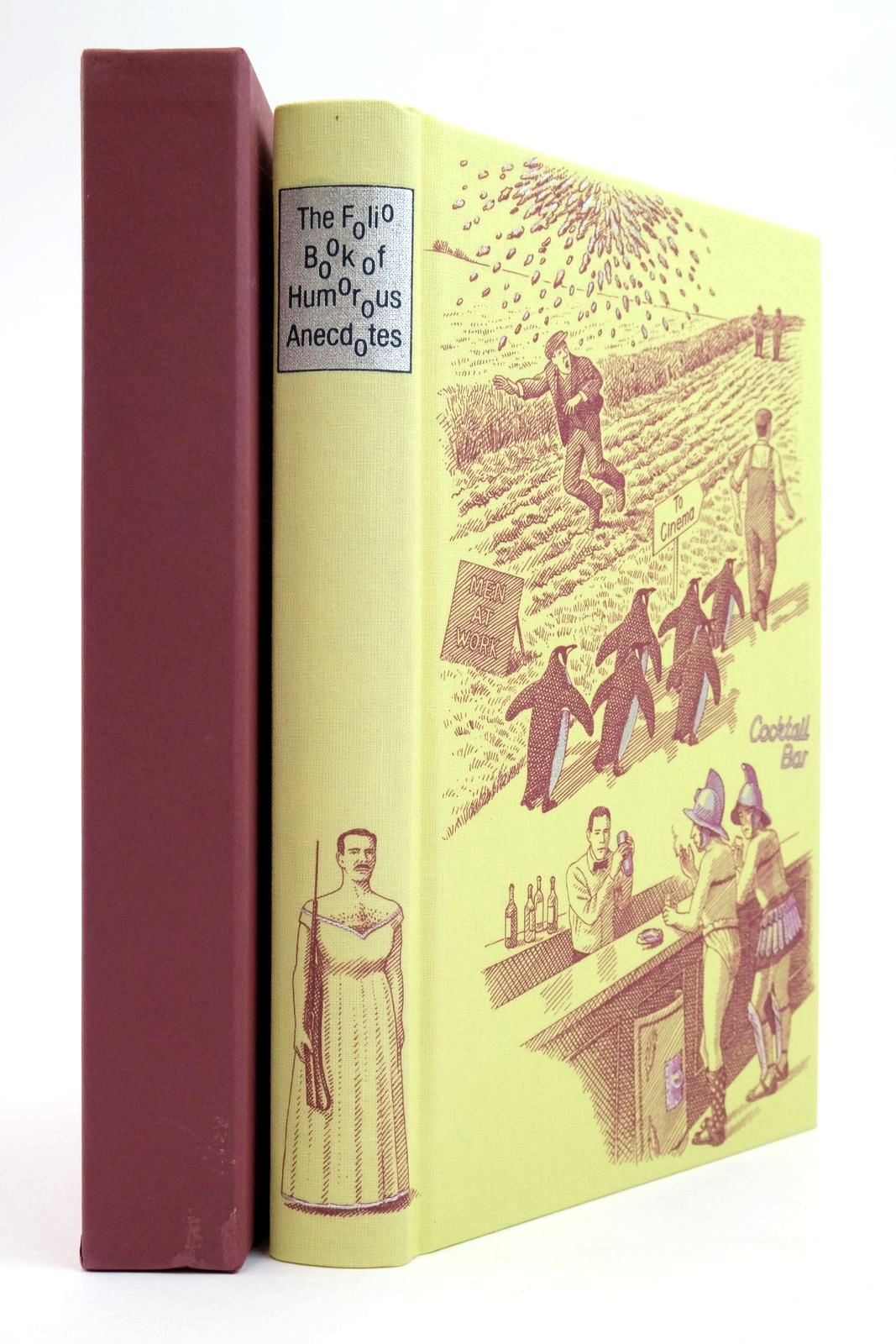 Photo of THE FOLIO BOOK OF HUMOROUS ANECDOTES written by Leeson, Edward illustrated by Hardcastle, Nick published by Folio Society (STOCK CODE: 2138423)  for sale by Stella & Rose's Books