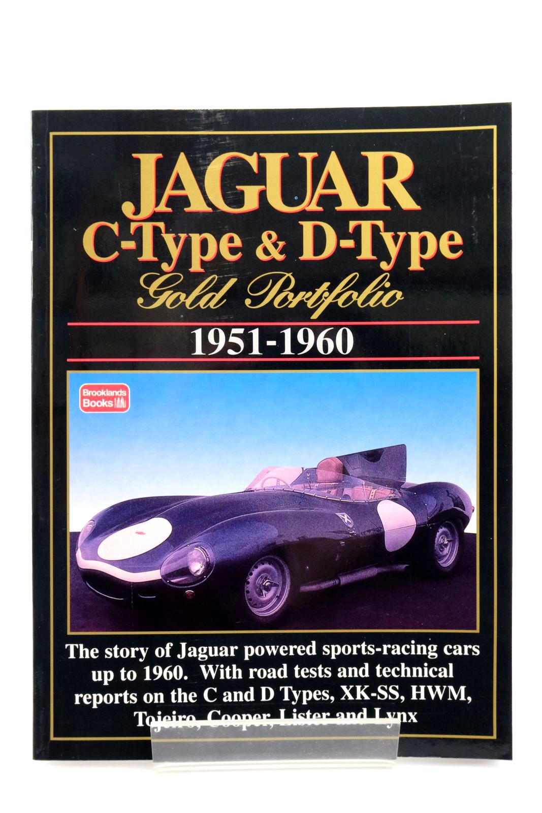 Photo of JAGUAR C-TYPE & D-TYPE GOLD PORTFOLIO 1951-1960 written by Clarke, R.M. published by Brooklands Books (STOCK CODE: 2138665)  for sale by Stella & Rose's Books