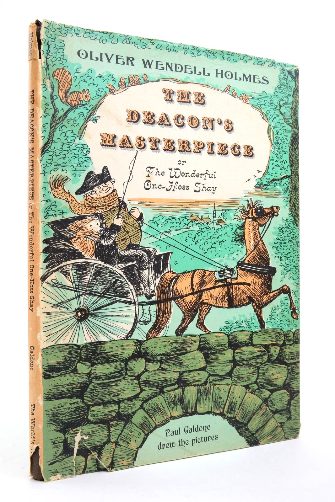 Photo of THE DEACON'S MASTERPIECE OR THE WONDERFUL ONE-HOSS SHAY written by Holmes, Oliver Wendell illustrated by Galdone, Paul published by World's Work Ltd. (STOCK CODE: 2138747)  for sale by Stella & Rose's Books