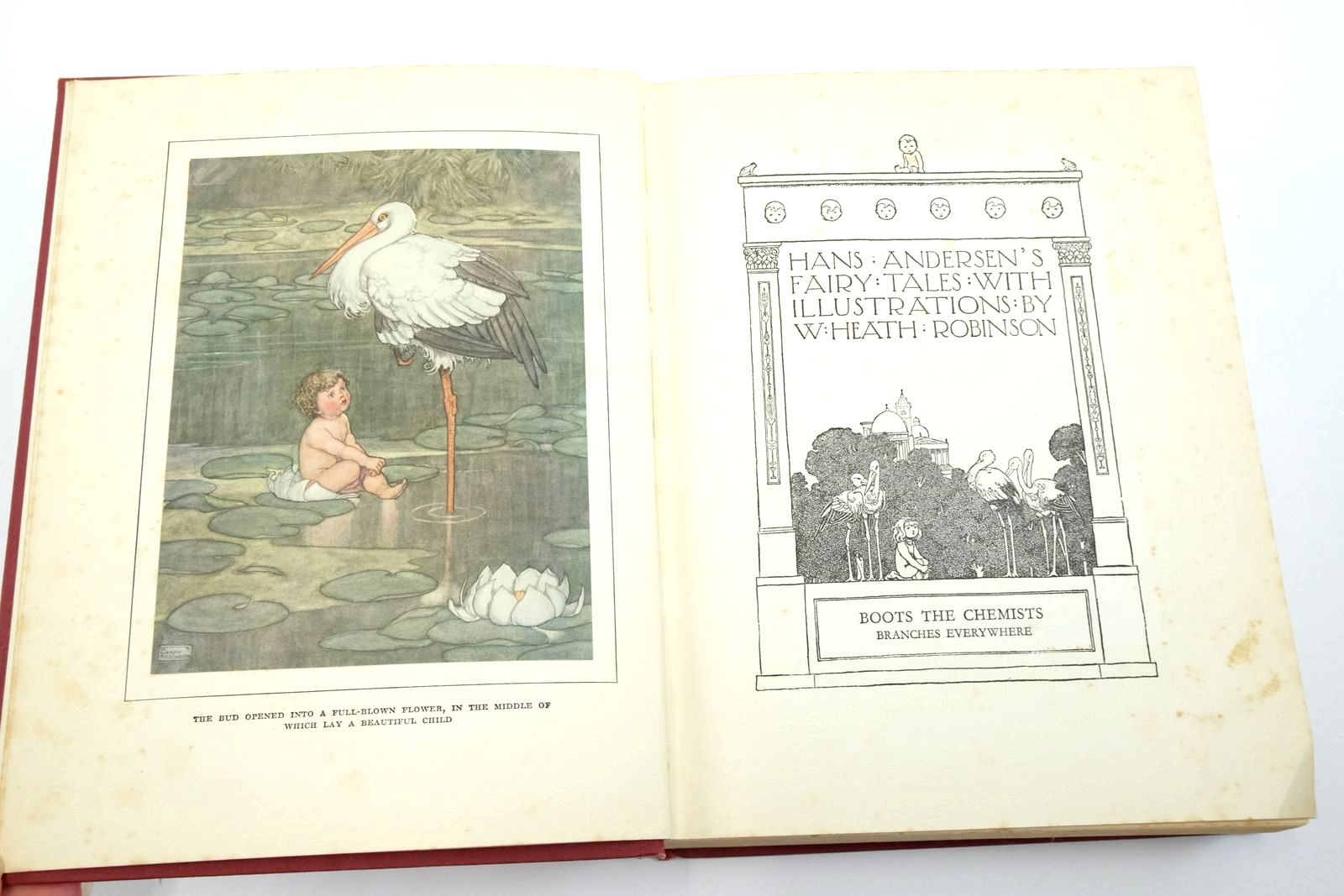 Photo of HANS ANDERSEN'S FAIRY TALES written by Andersen, Hans Christian illustrated by Robinson, W. Heath published by Hodder & Stoughton, Boots the Chemists (STOCK CODE: 2138936)  for sale by Stella & Rose's Books