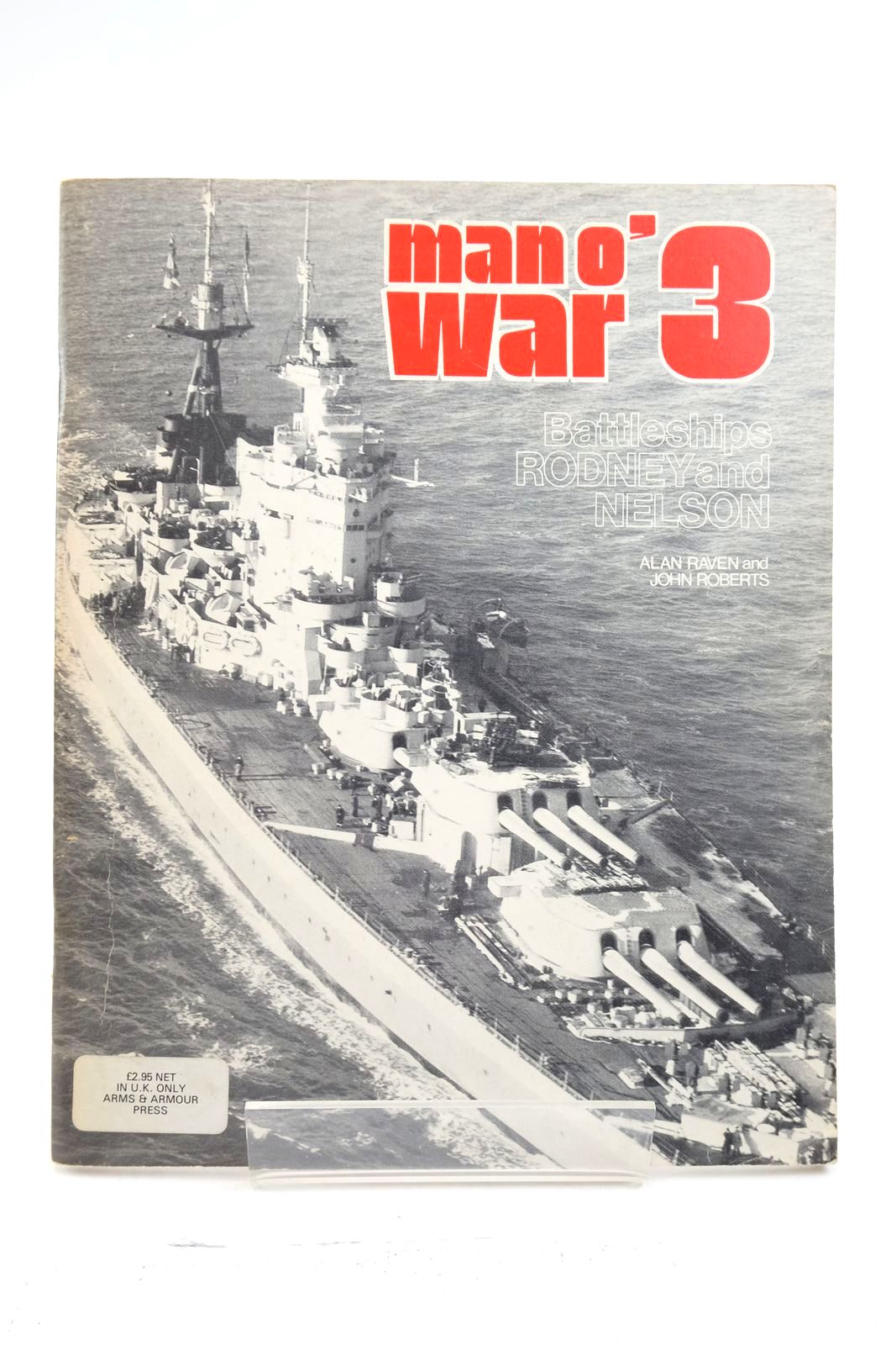 Photo of MAN O' WAR 3: BATTLESHIPS RODNEY AND NELSON written by Raven, Alan Roberts, John published by Arms &amp; Armour Press, R.S.V. Publishing Inc. (STOCK CODE: 2138977)  for sale by Stella & Rose's Books