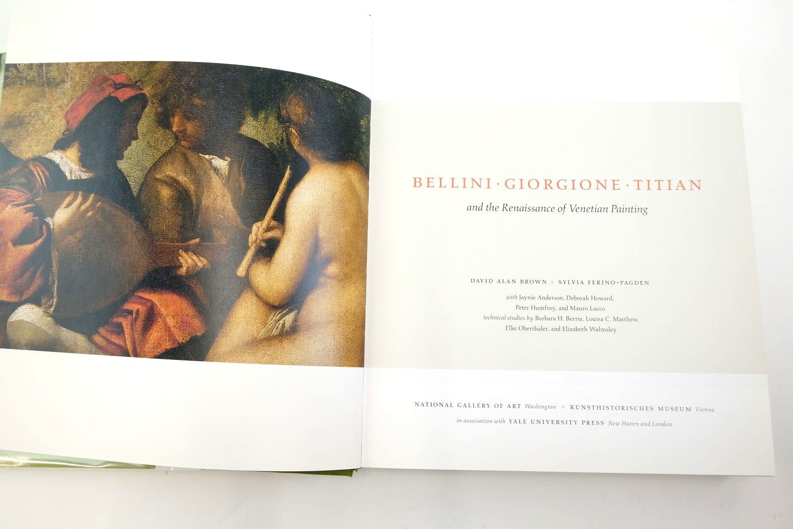 Photo of BELLINI, GIORGIONE, TITIAN AND THE RENAISSANCE OF VENETIAN PAINTING written by Brown, David Alan
Ferino-Pagden, Sylvia
Anderson, Jaynie
Howard, Deborah
Humfrey, Peter
et al, illustrated by Bellini, Giovanni
Giorgione,
Titian, published by The National Gallery Of Art, Washington, Kunsthistorisches Museum Wien, Yale University Press (STOCK CODE: 2139017)  for sale by Stella & Rose's Books