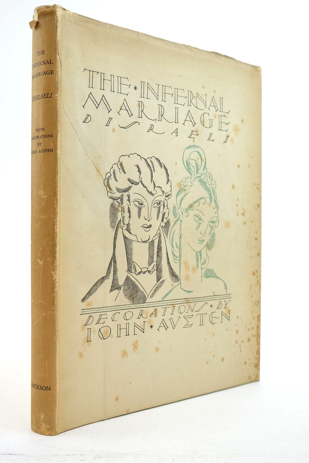 Photo of THE INFERNAL MARRIAGE written by Disraeli, Benjamin illustrated by Austen, John published by William Jackson (Books) Ltd. (STOCK CODE: 2139019)  for sale by Stella & Rose's Books