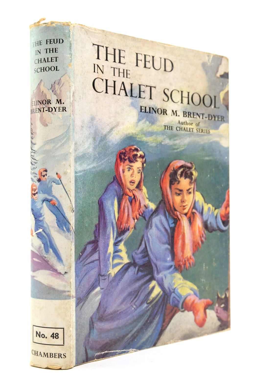 Photo of THE FEUD IN THE CHALET SCHOOL written by Brent-Dyer, Elinor M. illustrated by Brook, D. published by W. &amp; R. Chambers Limited (STOCK CODE: 2139077)  for sale by Stella & Rose's Books