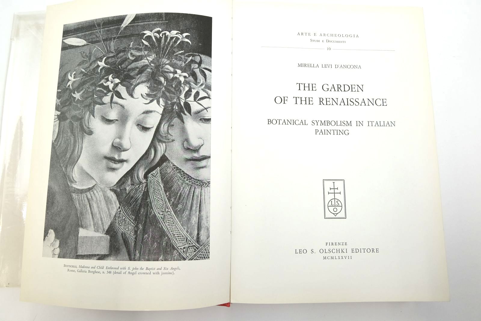 Photo of THE GARDEN OF THE RENAISSANCE: BOTANICAL SYMBOLISM IN ITALIAN PAINTING written by D'Ancona, Mirella Levi published by Leo S. Olschki Editore (STOCK CODE: 2139147)  for sale by Stella & Rose's Books