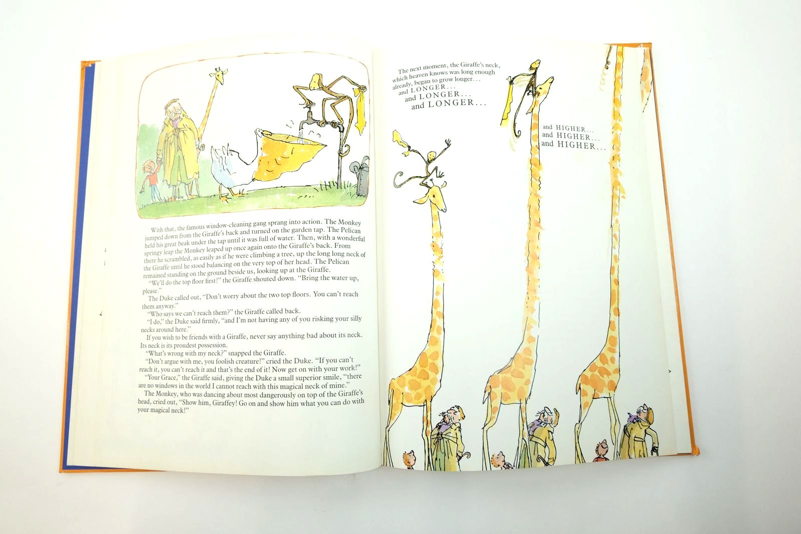 Photo of THE GIRAFFE AND THE PELLY AND ME written by Dahl, Roald illustrated by Blake, Quentin published by Farrar, Straus & Giroux (STOCK CODE: 2139241)  for sale by Stella & Rose's Books