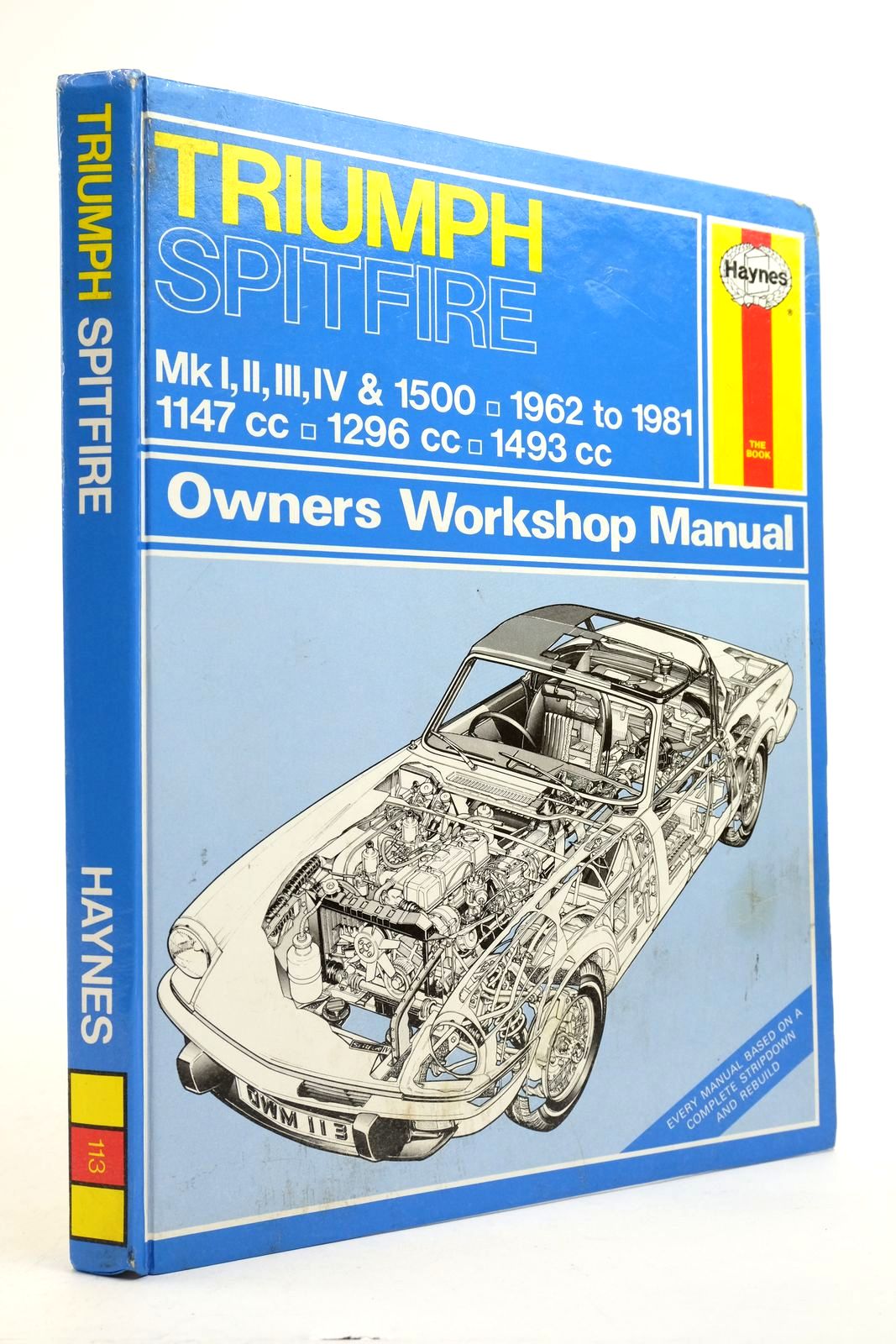 Photo of TRIUMPH SPITFIRE OWNERS WORKSHOP MANUAL- Stock Number: 2139279