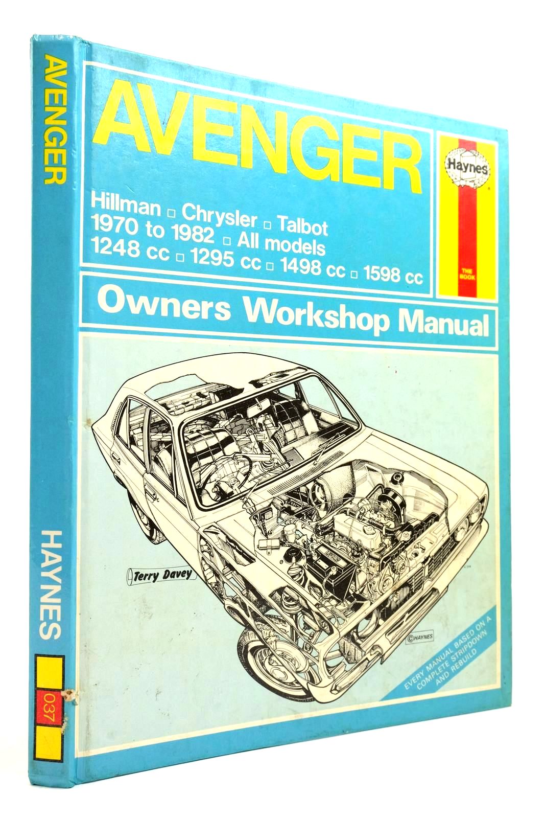 Photo of AVENGER OWNERS WORKSHOP MANUAL- Stock Number: 2139288