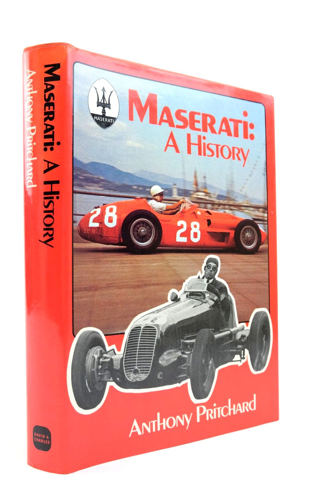 Photo of MASERATI: A HISTORY written by Pritchard, Anthony published by David &amp; Charles (STOCK CODE: 2139298)  for sale by Stella & Rose's Books