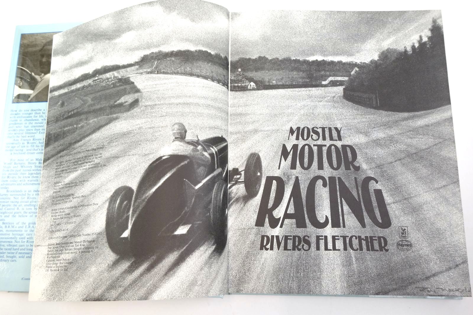 Photo of MOSTLY MOTOR RACING written by Fletcher, Rivers published by Foulis, Haynes Publishing Group (STOCK CODE: 2139325)  for sale by Stella & Rose's Books