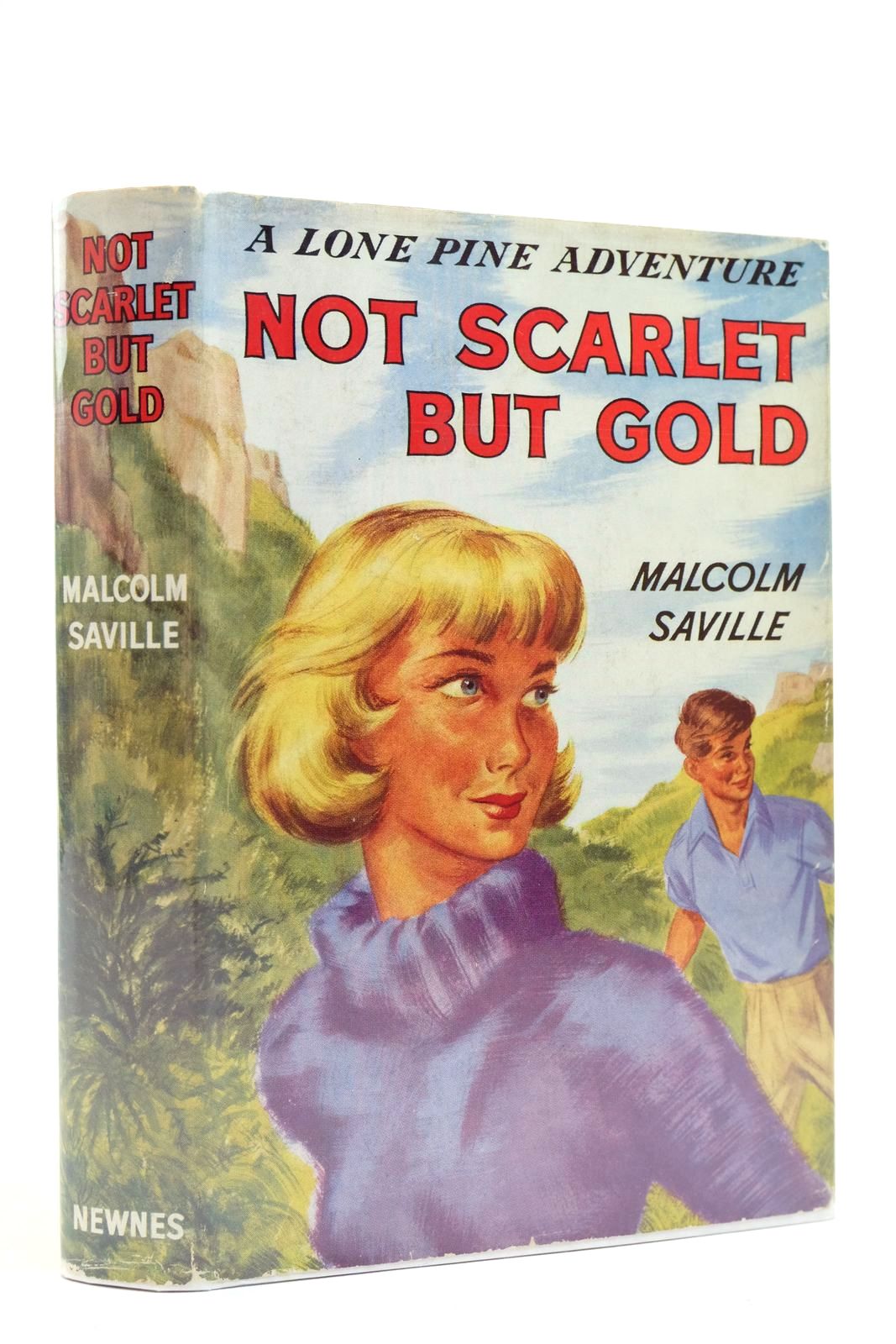 Photo of NOT SCARLET BUT GOLD written by Saville, Malcolm illustrated by Whitear, A.R. published by George Newnes Limited (STOCK CODE: 2139428)  for sale by Stella & Rose's Books