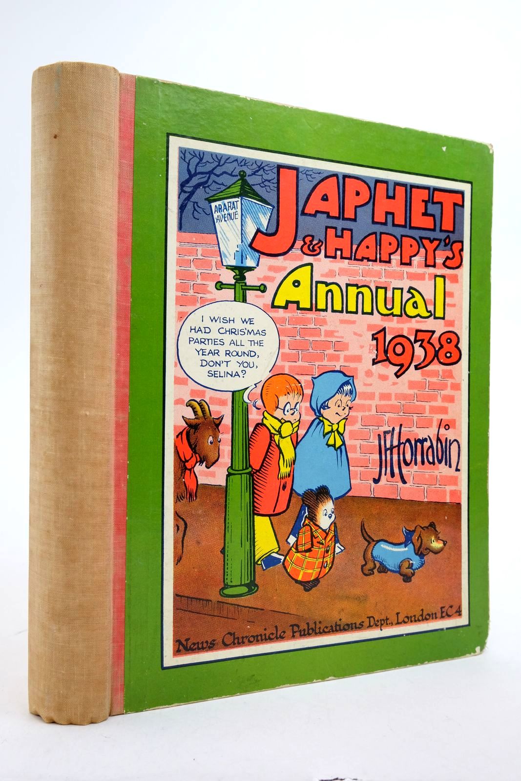 Photo of JAPHET AND HAPPY'S ANNUAL 1938 written by Horrabin, J.F. illustrated by Horrabin, J.F. published by News Chronicle Publications (STOCK CODE: 2139479)  for sale by Stella & Rose's Books
