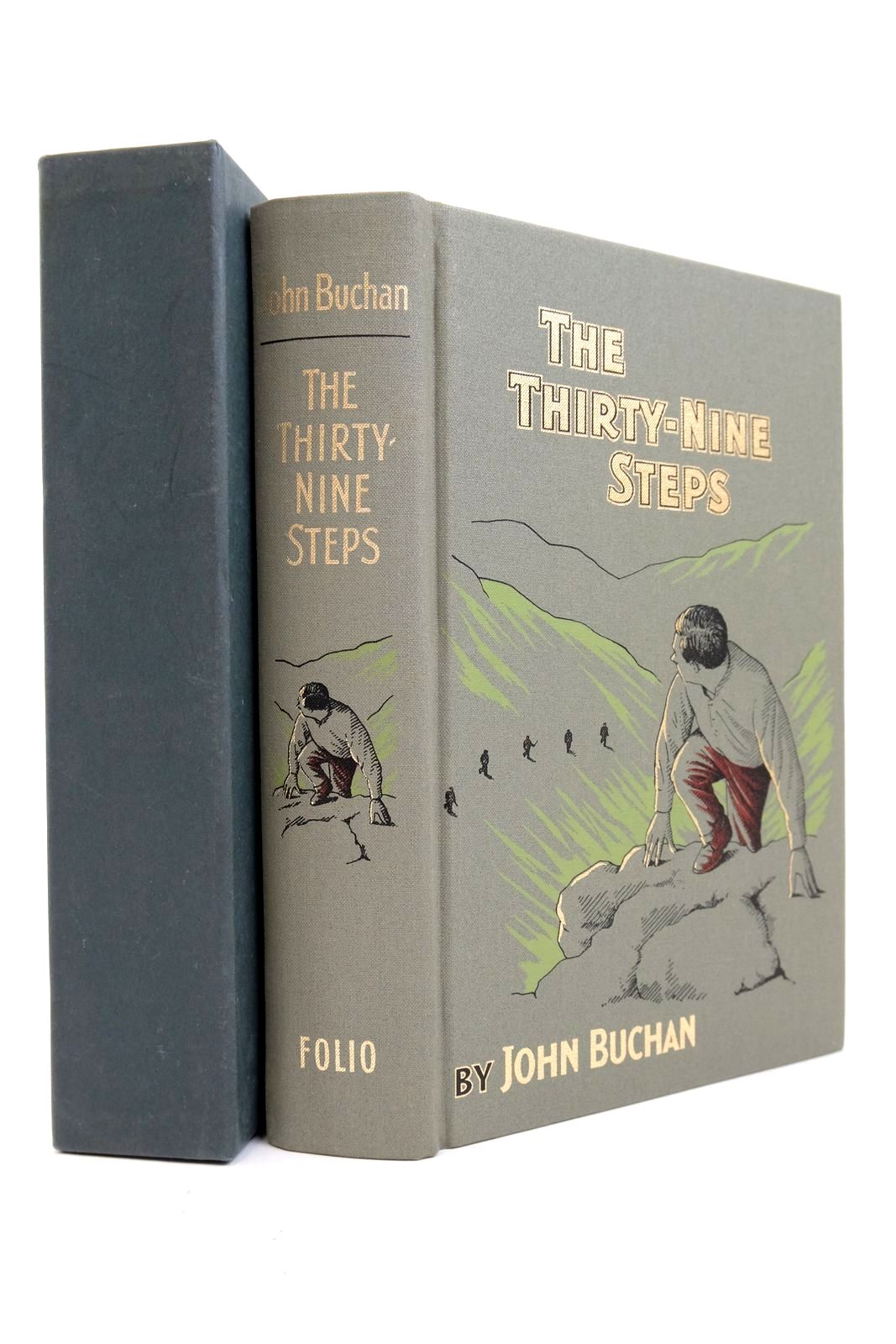 Photo of THE THIRTY-NINE STEPS AND THE POWER-HOUSE written by Buchan, John
Lownie, Andrew illustrated by Hardcastle, Nick published by Folio Society (STOCK CODE: 2139495)  for sale by Stella & Rose's Books