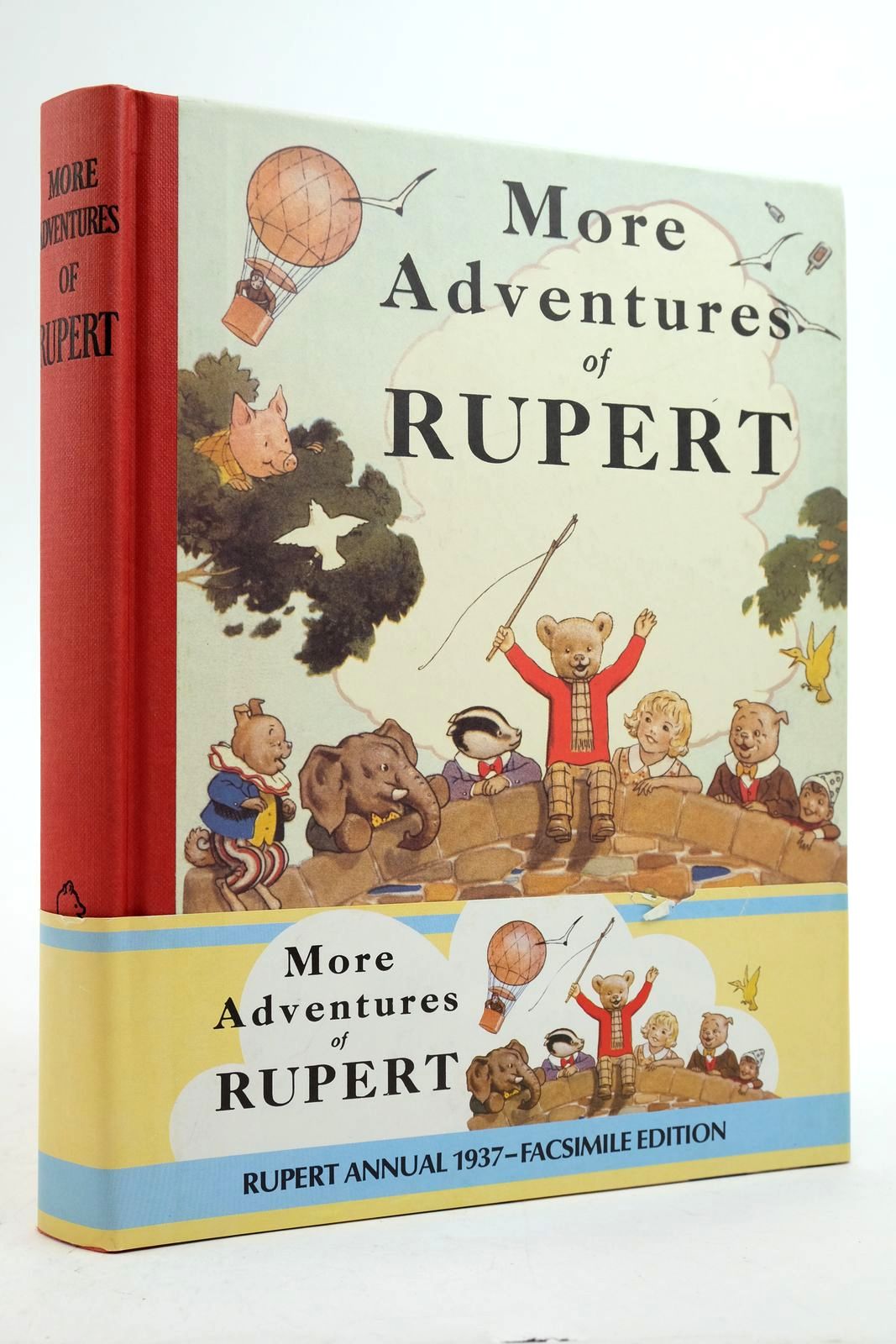 Photo of RUPERT ANNUAL 1937 (FACSIMILE) - MORE ADVENTURES OF RUPERT written by Bestall, Alfred illustrated by Bestall, Alfred published by Express Newspapers Ltd. (STOCK CODE: 2139510)  for sale by Stella & Rose's Books