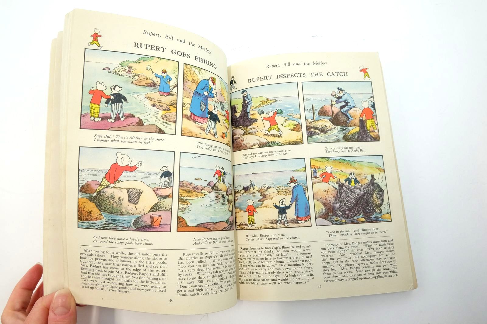 Photo of RUPERT ANNUAL 1947 - MORE ADVENTURES OF RUPERT written by Bestall, Alfred illustrated by Bestall, Alfred published by Daily Express (STOCK CODE: 2139665)  for sale by Stella & Rose's Books