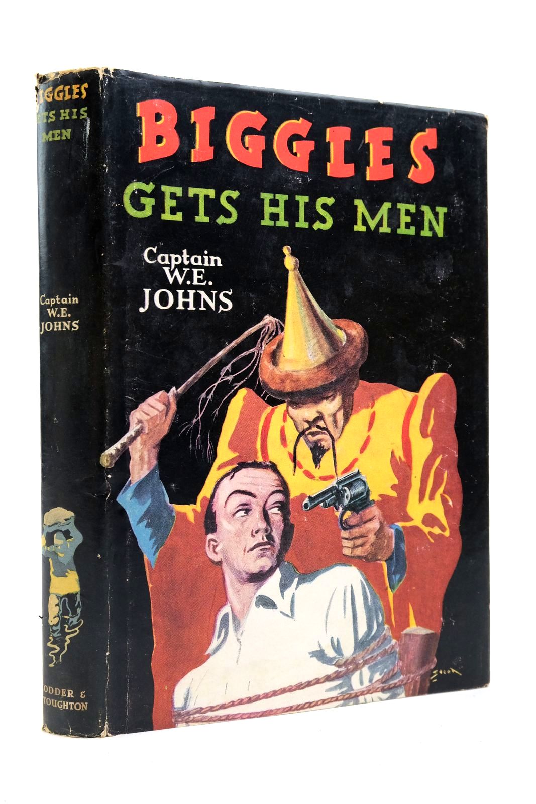 Photo of BIGGLES GETS HIS MEN written by Johns, W.E. illustrated by Stead,  published by Hodder &amp; Stoughton (STOCK CODE: 2139691)  for sale by Stella & Rose's Books