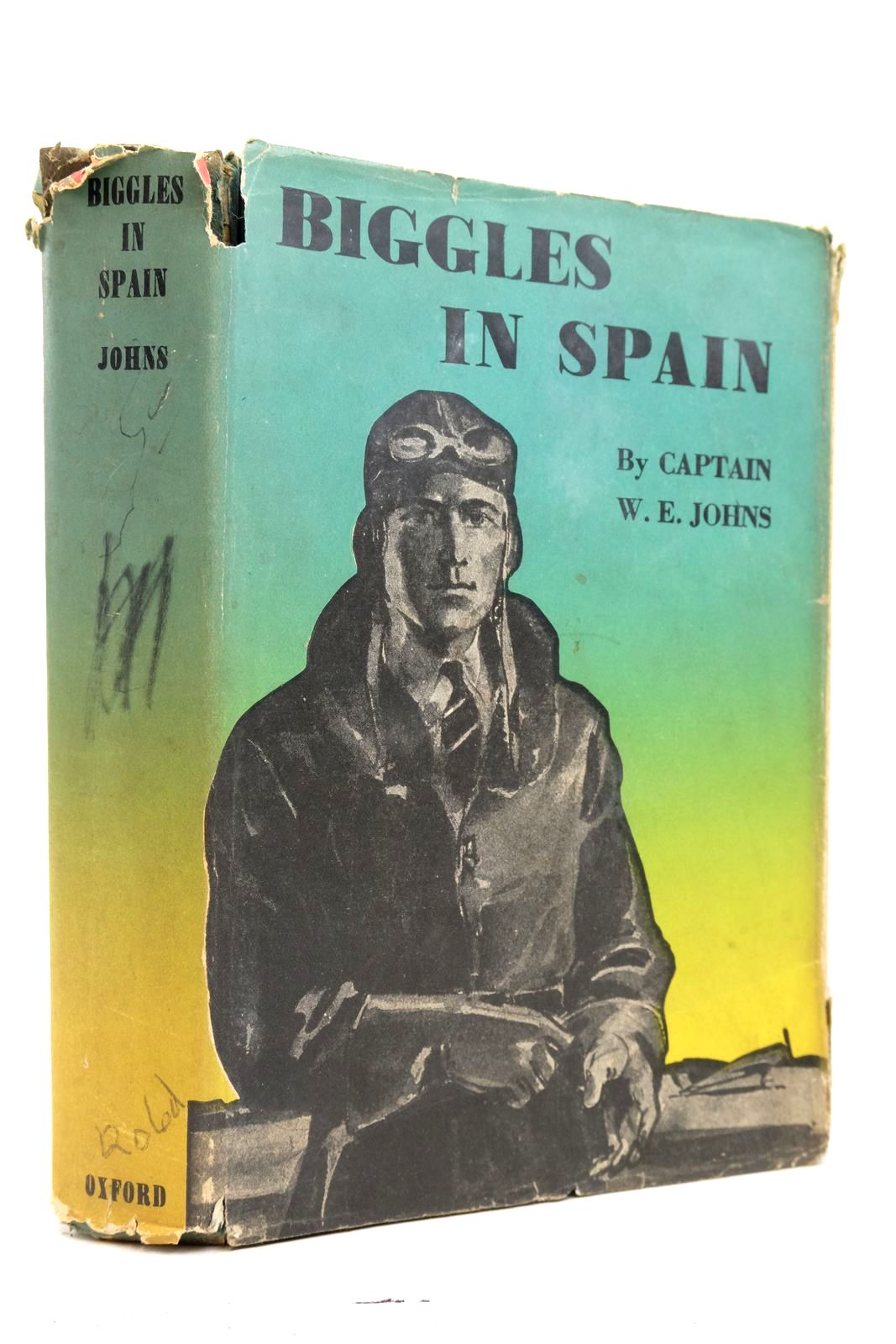 Photo of BIGGLES IN SPAIN written by Johns, W.E. illustrated by Abbey, J. published by Geoffrey Cumberlege, Oxford University Press (STOCK CODE: 2139742)  for sale by Stella & Rose's Books