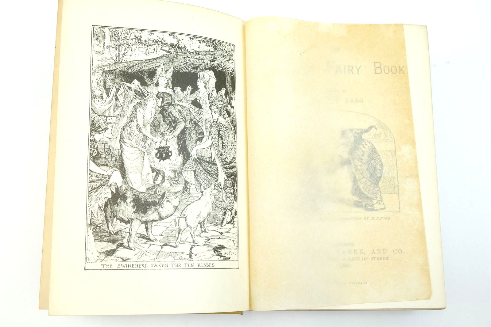 Photo of THE YELLOW FAIRY BOOK written by Lang, Andrew illustrated by Ford, H.J. published by Longmans, Green & Co. (STOCK CODE: 2139753)  for sale by Stella & Rose's Books