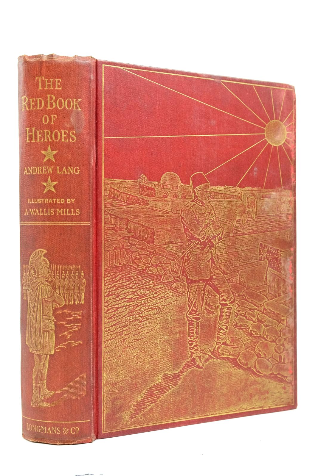 Photo of THE RED BOOK OF HEROES written by Lang, Mrs. Lang, Andrew illustrated by Mills, A. Wallis published by Longmans, Green &amp; Co. (STOCK CODE: 2139770)  for sale by Stella & Rose's Books