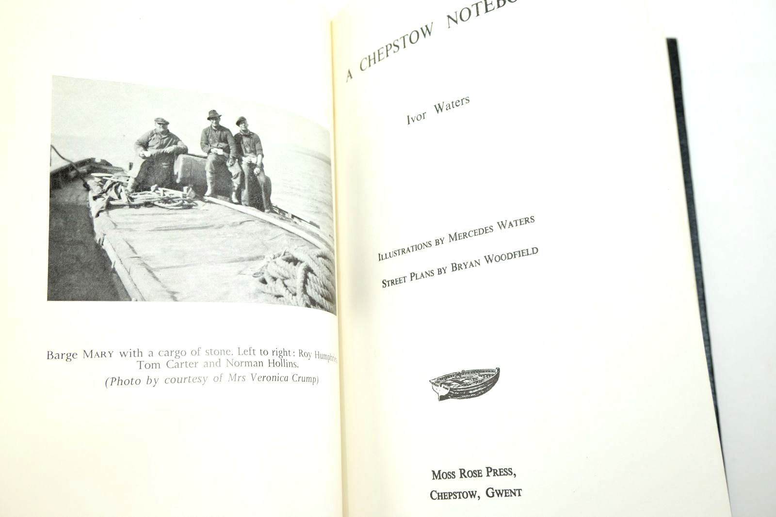 Photo of A CHEPSTOW NOTEBOOK written by Waters, Ivor illustrated by Waters, Mercedes
Woodfield, Bryan published by Moss Rose Press (STOCK CODE: 2140000)  for sale by Stella & Rose's Books
