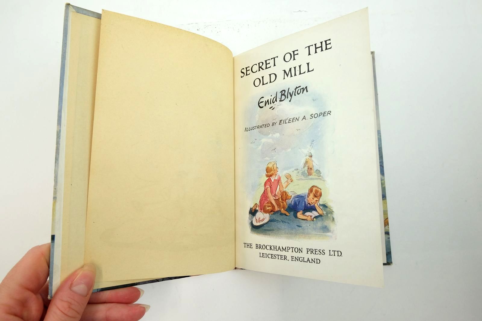 Photo of SECRET OF THE OLD MILL written by Blyton, Enid illustrated by Soper, Eileen published by Brockhampton Press (STOCK CODE: 2140018)  for sale by Stella & Rose's Books