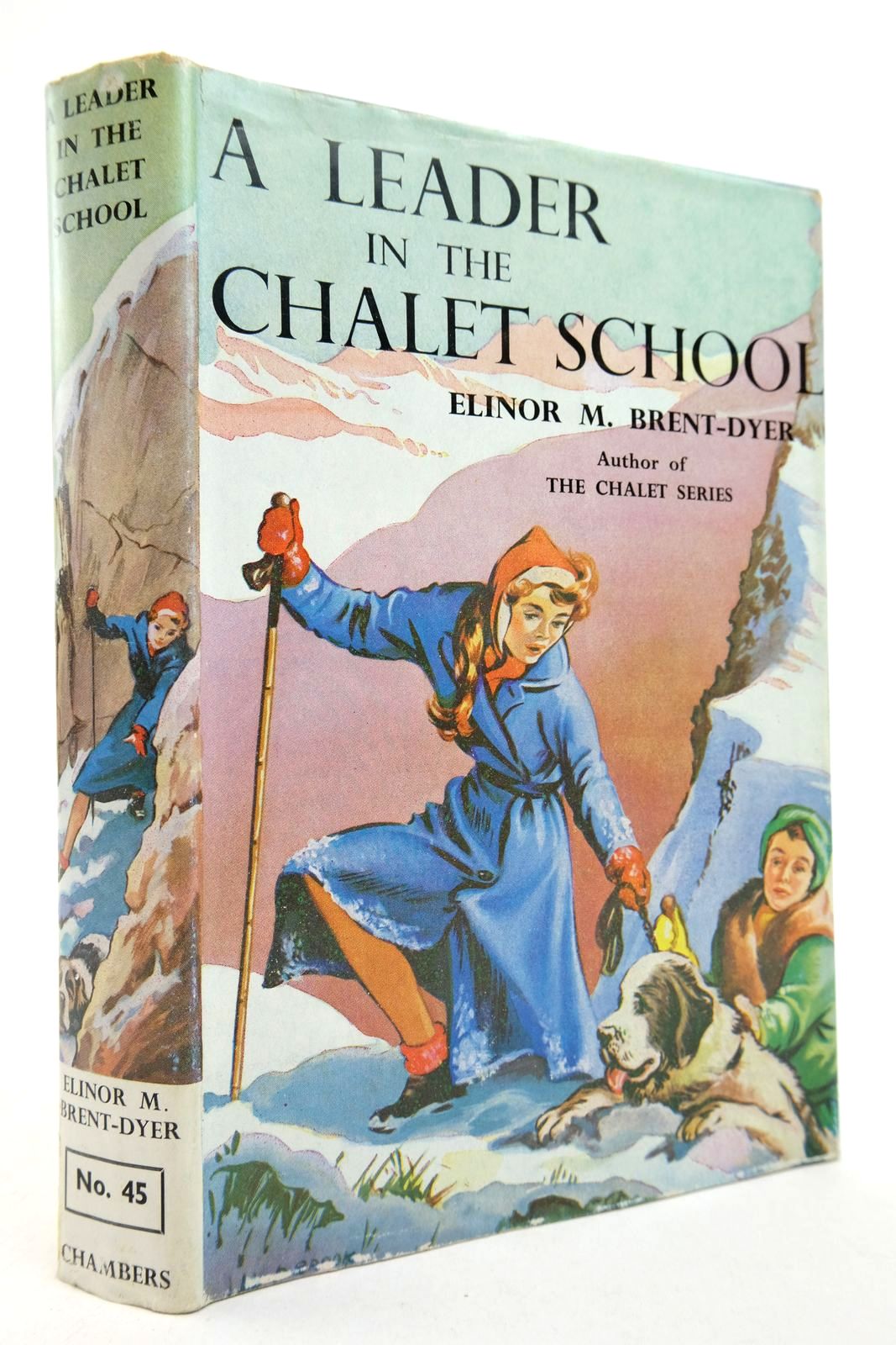 Photo of A LEADER IN THE CHALET SCHOOL written by Brent-Dyer, Elinor M. illustrated by Brook, D. published by W. &amp; R. Chambers Limited (STOCK CODE: 2140066)  for sale by Stella & Rose's Books