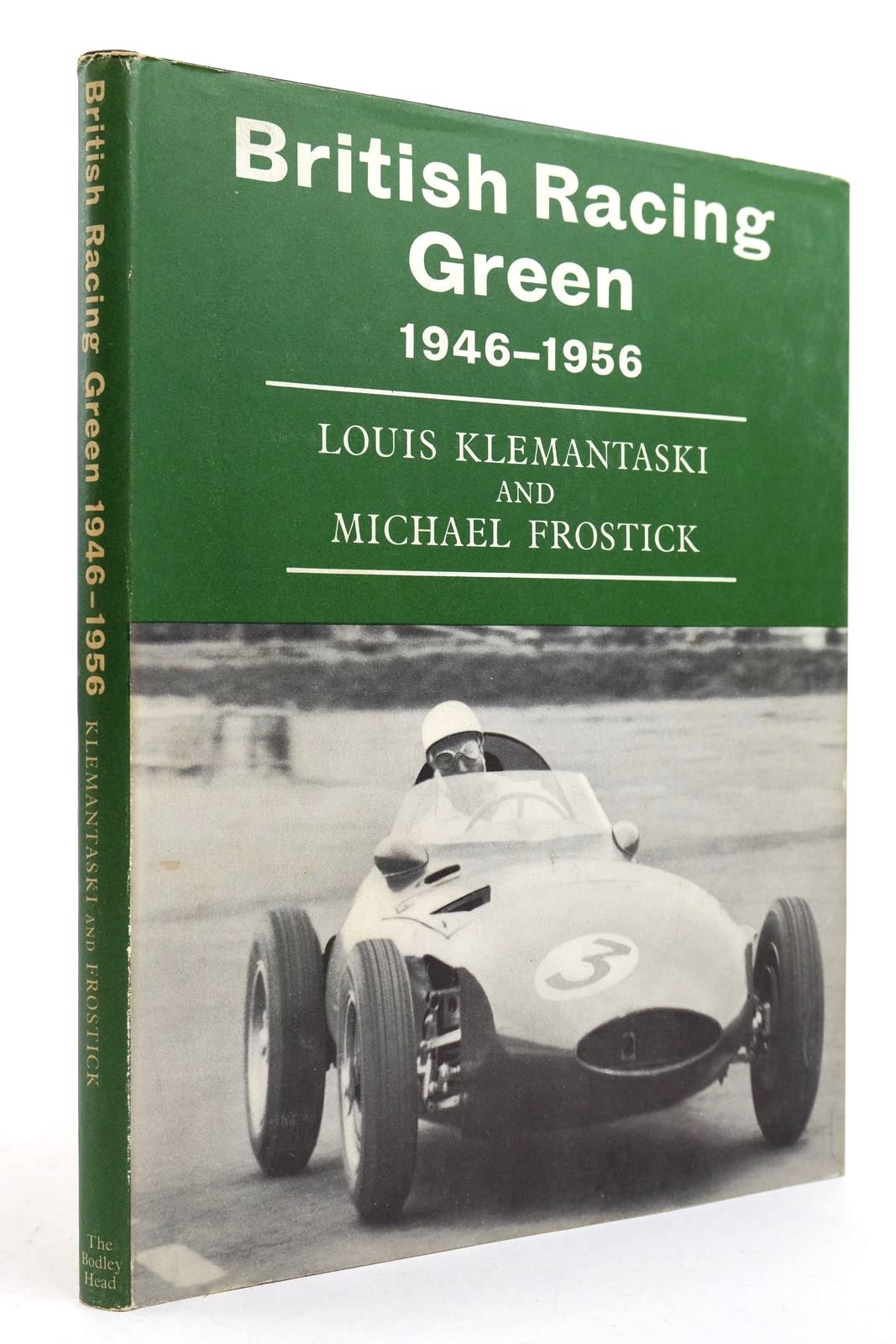 Photo of BRITISH RACING GREEN 1946-1956 written by Klemantaski, Louis
Frostick, Michael published by The Bodley Head (STOCK CODE: 2140122)  for sale by Stella & Rose's Books