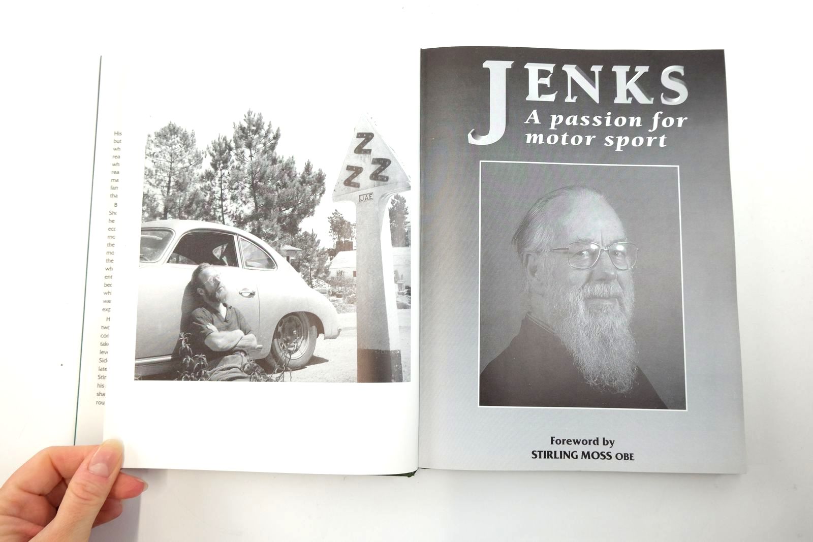 Photo of JENKS A PASSION FOR MOTOR SPORT written by Jenkinson, Denis
Moss, Stirling published by Motor Racing Publications Ltd. (STOCK CODE: 2140144)  for sale by Stella & Rose's Books