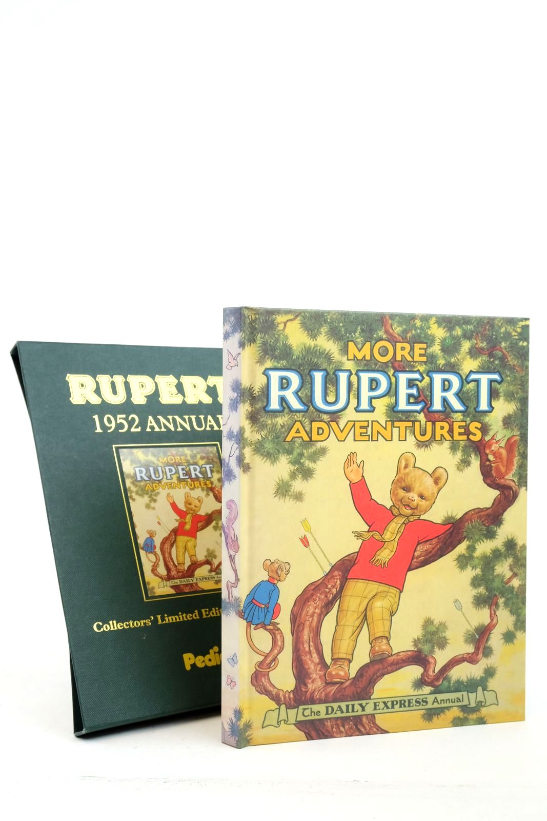 Photo of RUPERT ANNUAL 1952 (FACSIMILE) - MORE RUPERT ADVENTURES written by Bestall, Alfred illustrated by Bestall, Alfred published by Pedigree Books Limited (STOCK CODE: 2140277)  for sale by Stella & Rose's Books