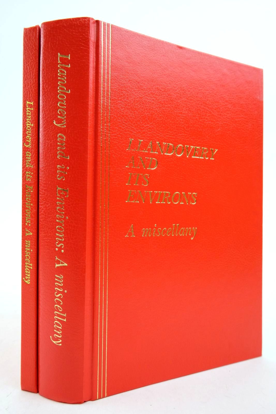 Photo of LLANDOVERY AND ITS ENVIRONS: A MISCELLANY (2 VOLUMES)- Stock Number: 2140380