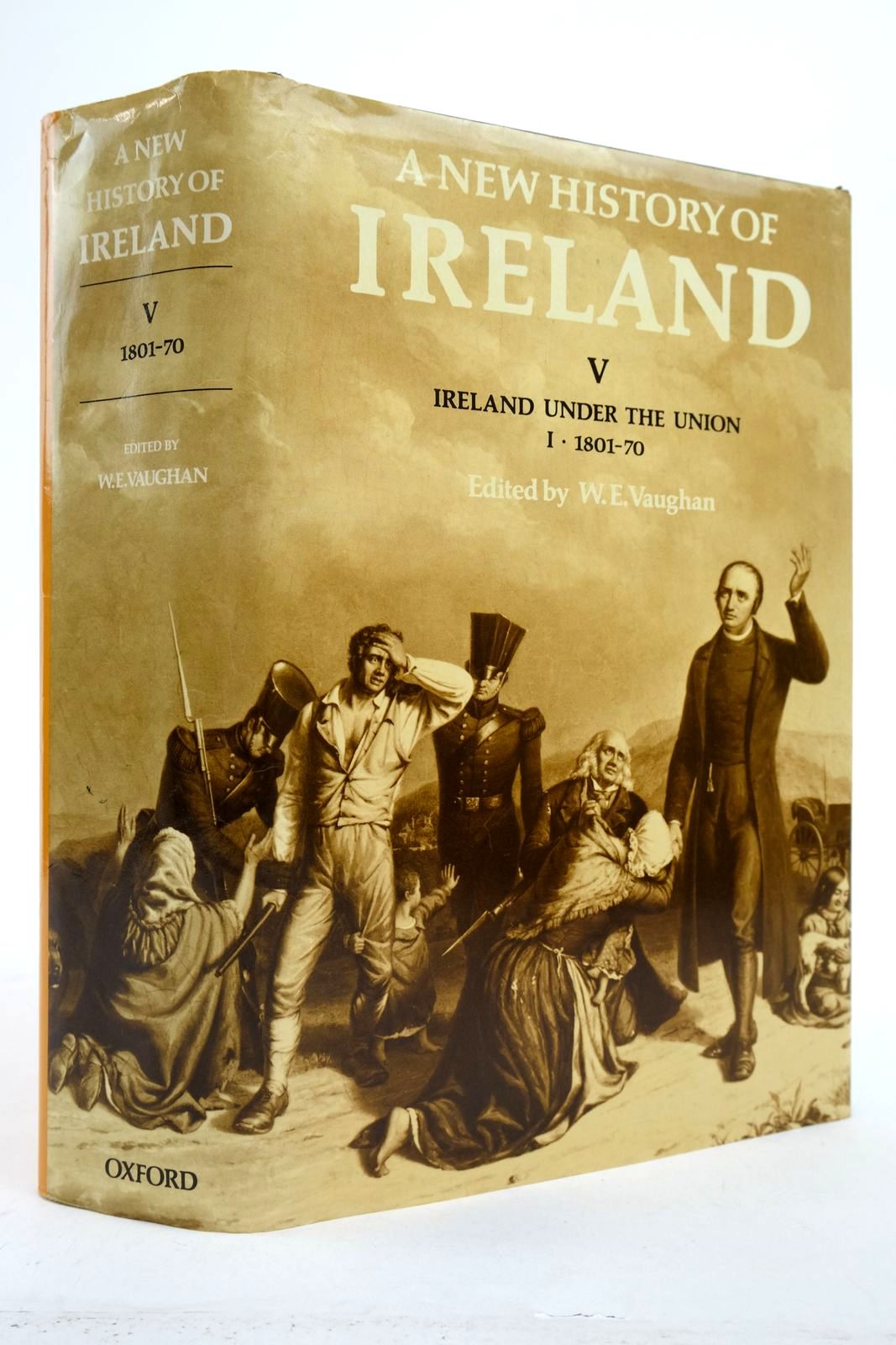 Photo of A NEW HISTORY OF IRELAND V: IRELAND UNDER THE UNION, I 1801-70 written by Vaughan, W.E. et al, published by Clarendon Press (STOCK CODE: 2140526)  for sale by Stella & Rose's Books