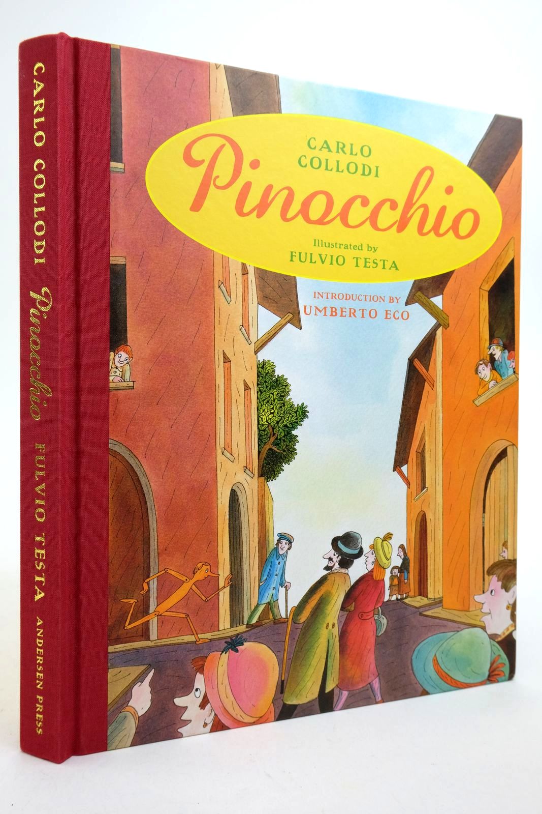 Photo of PINOCCHIO written by Collodi, Carlo
Brock, Geoffrey
Eco, Umberto illustrated by Testa, Fulvio published by Andersen Press Ltd. (STOCK CODE: 2140750)  for sale by Stella & Rose's Books