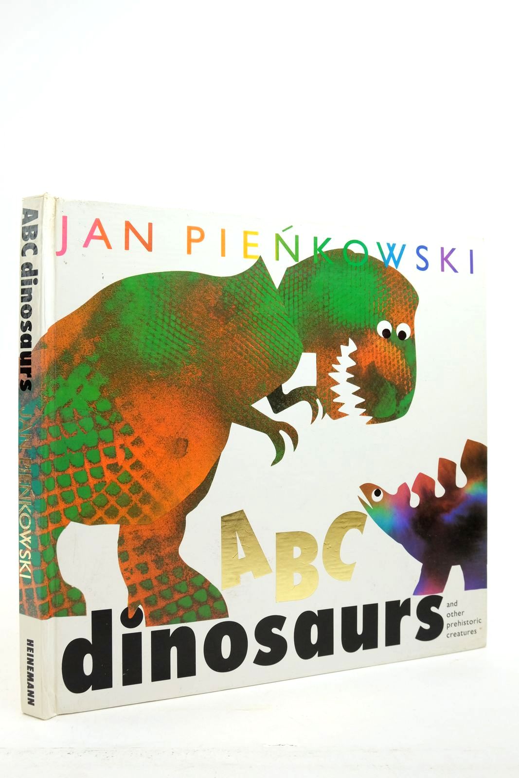 Photo of ABC DINOSAURS AND OTHER PREHISTORIC CREATURES written by Pienkowski, Jan illustrated by Pienkowski, Jan published by Heinemann Young Books (STOCK CODE: 2140845)  for sale by Stella & Rose's Books
