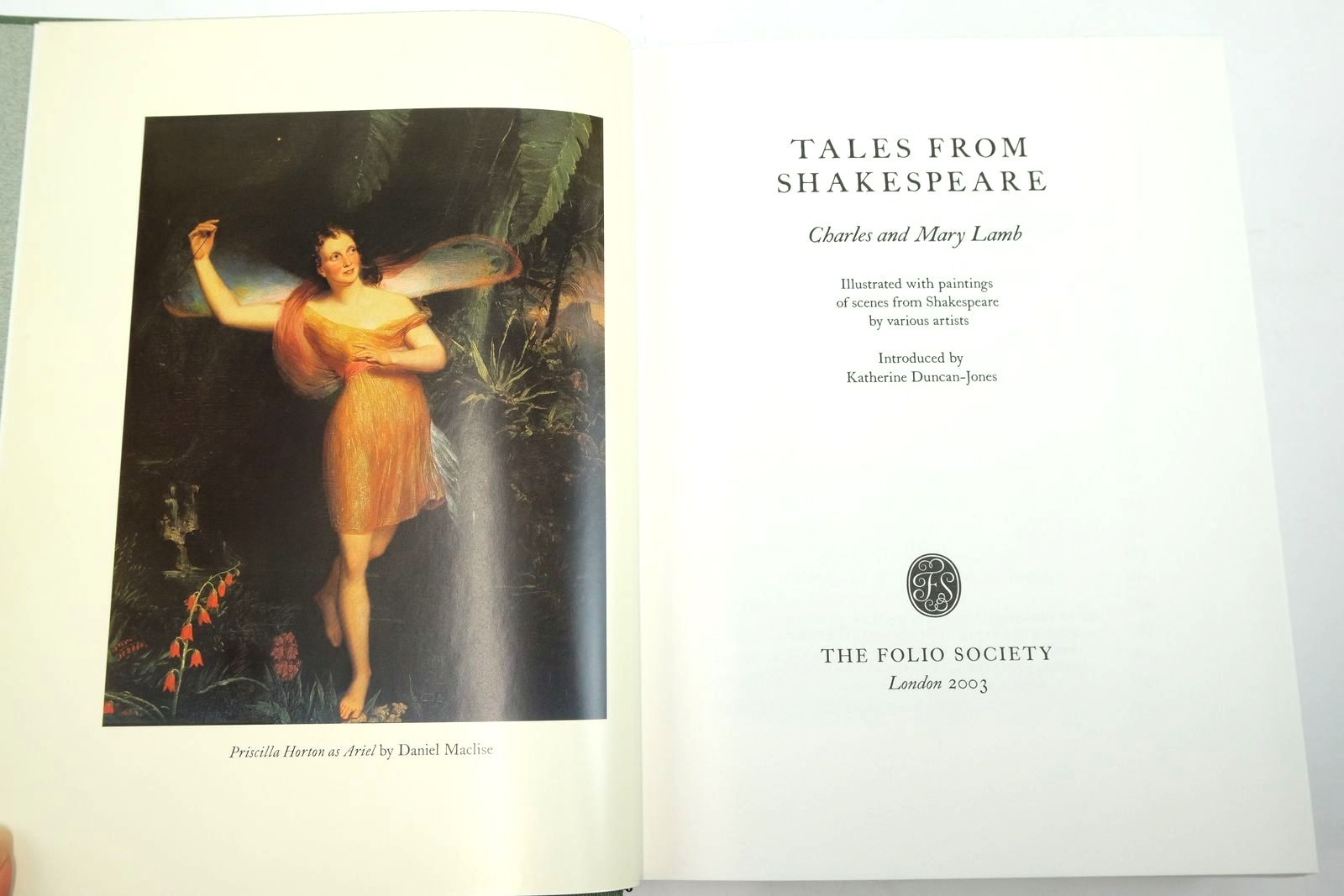 Photo of TALES FROM SHAKESPEARE written by Shakespeare, William
Lamb, Charles
Lamb, Mary
Duncan-Jones, Katherine illustrated by Maclise, Daniel
Fuseli, Henry
et al.,  published by Folio Society (STOCK CODE: 2140857)  for sale by Stella & Rose's Books