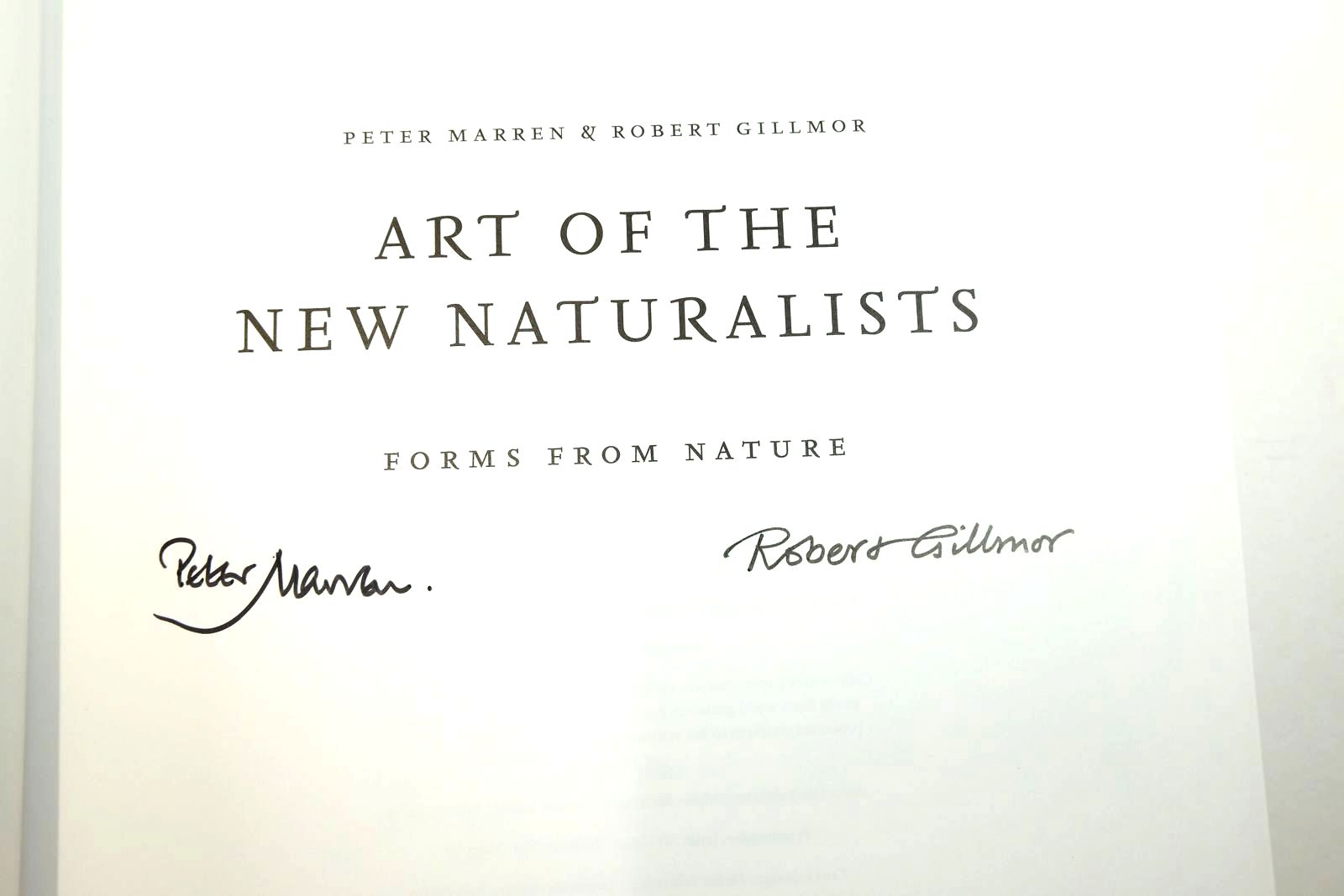 Photo of ART OF THE NEW NATURALISTS written by Marren, Peter
Gillmor, Robert published by Collins (STOCK CODE: 2140878)  for sale by Stella & Rose's Books