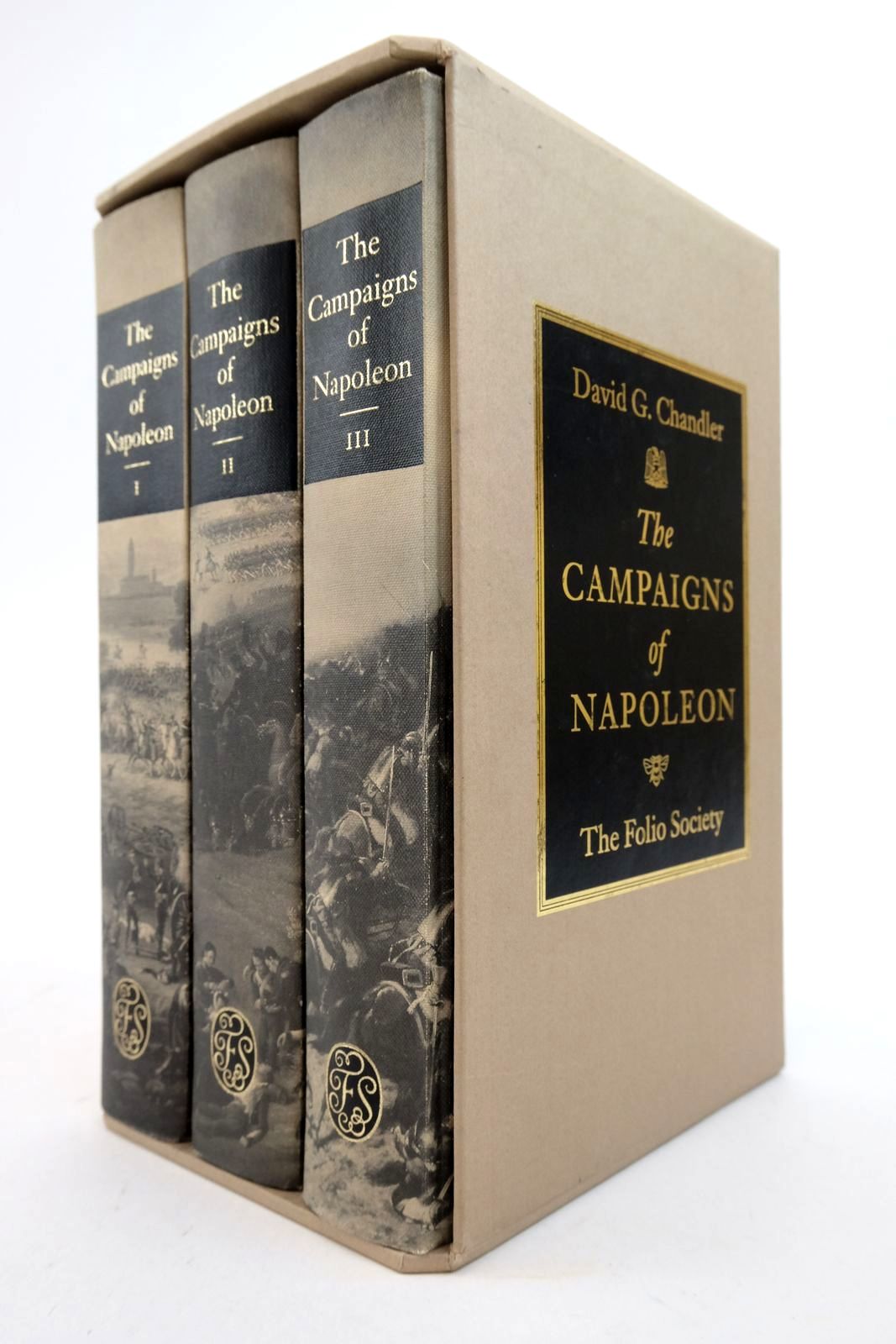Photo of THE CAMPAIGNS OF NAPOLEON (3 VOLUMES) written by Chandler, David G. published by Folio Society (STOCK CODE: 2140938)  for sale by Stella & Rose's Books