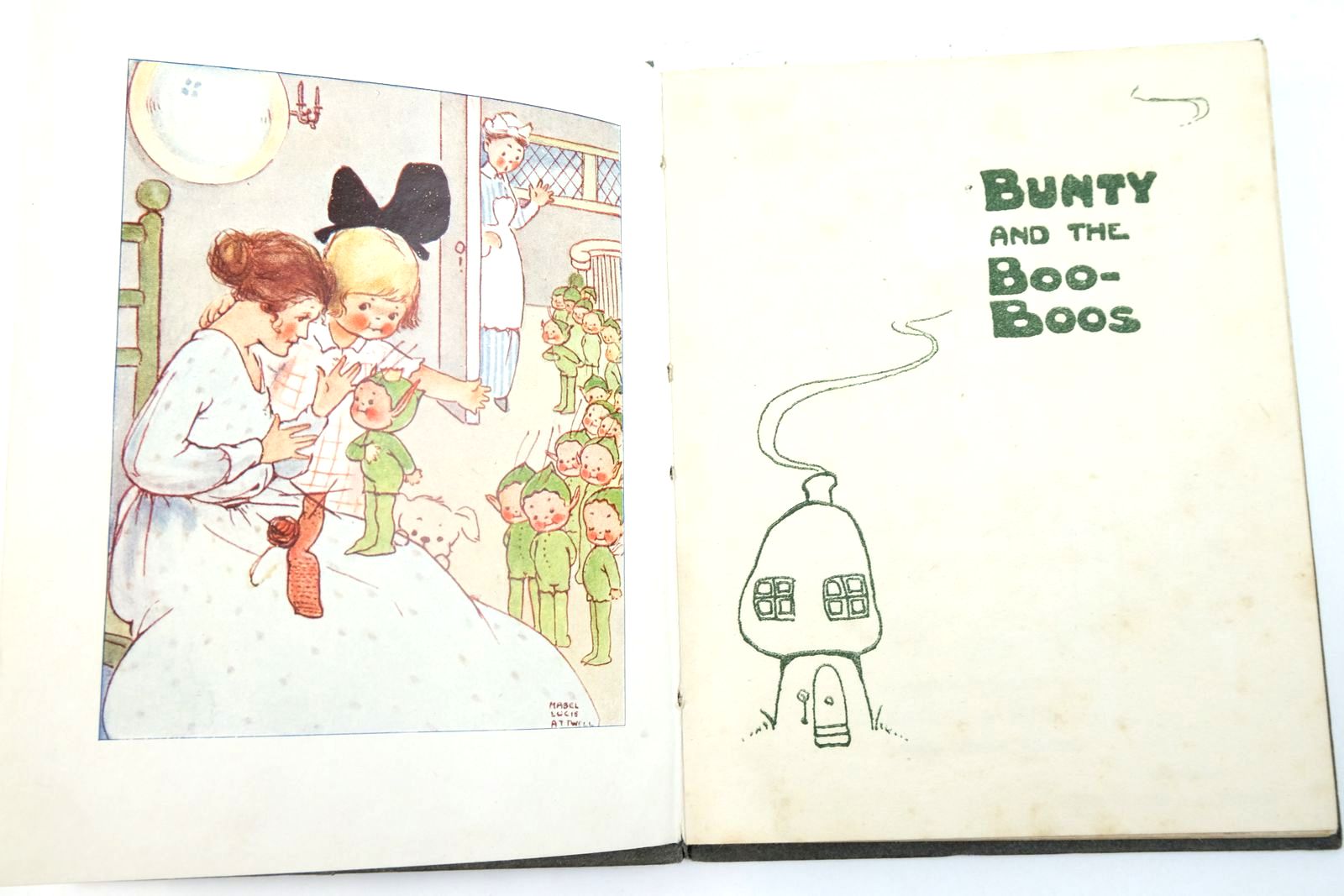 Photo of BUNTY AND THE BOO-BOOS written by Attwell, Mabel Lucie illustrated by Attwell, Mabel Lucie published by Valentine & Sons Ltd. (STOCK CODE: 2140942)  for sale by Stella & Rose's Books