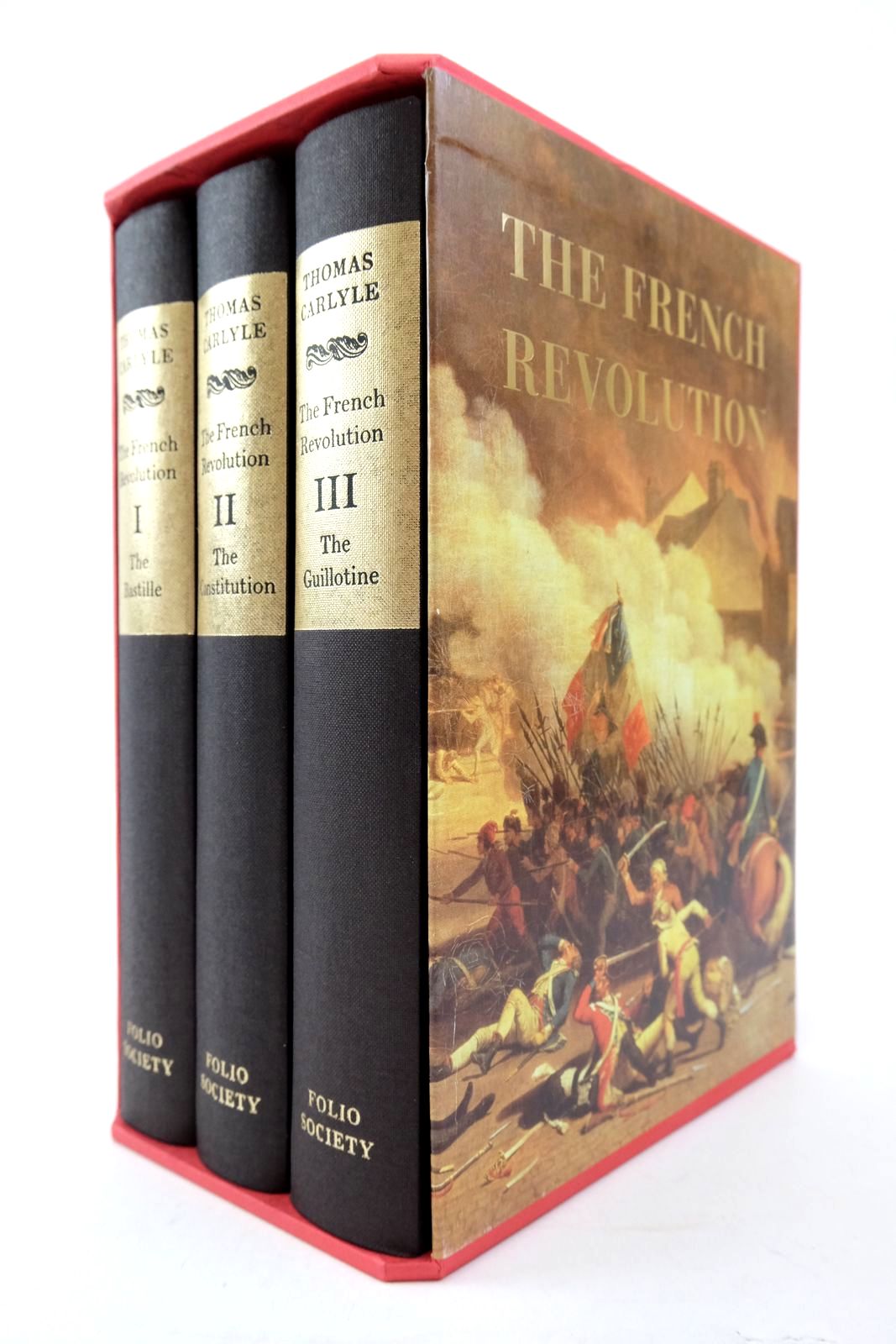 Photo of THE FRENCH REVOLUTION (3 VOLUMES) written by Carlyle, Thomas published by Folio Society (STOCK CODE: 2140959)  for sale by Stella & Rose's Books